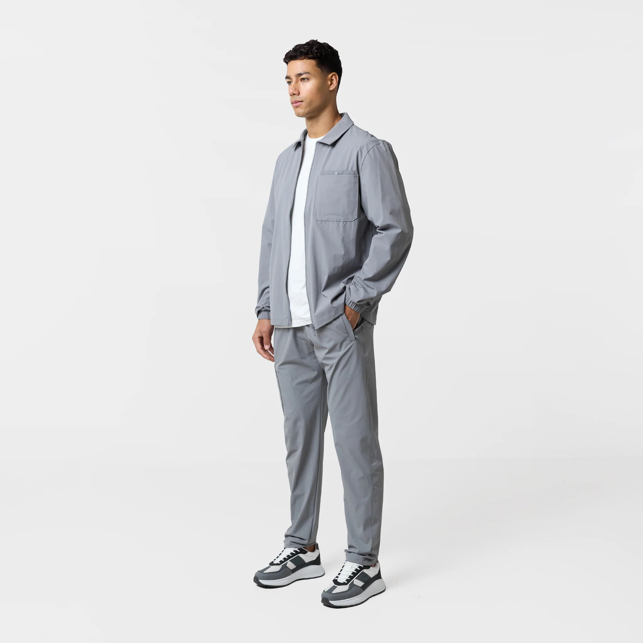 Double Pocket Tech Set | Mid Grey - Image 10