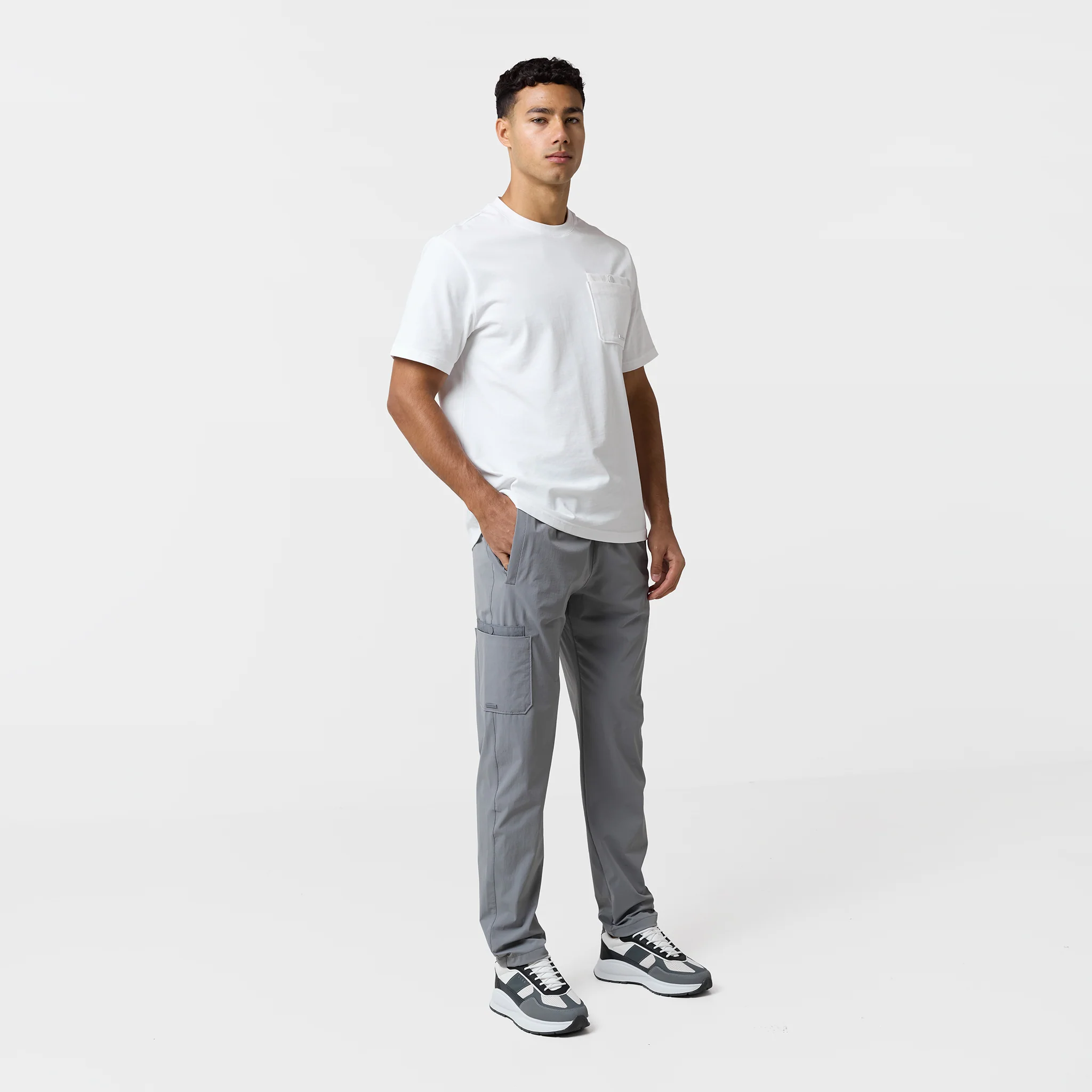 Double Pocket Tech Set | Mid Grey - Image 3
