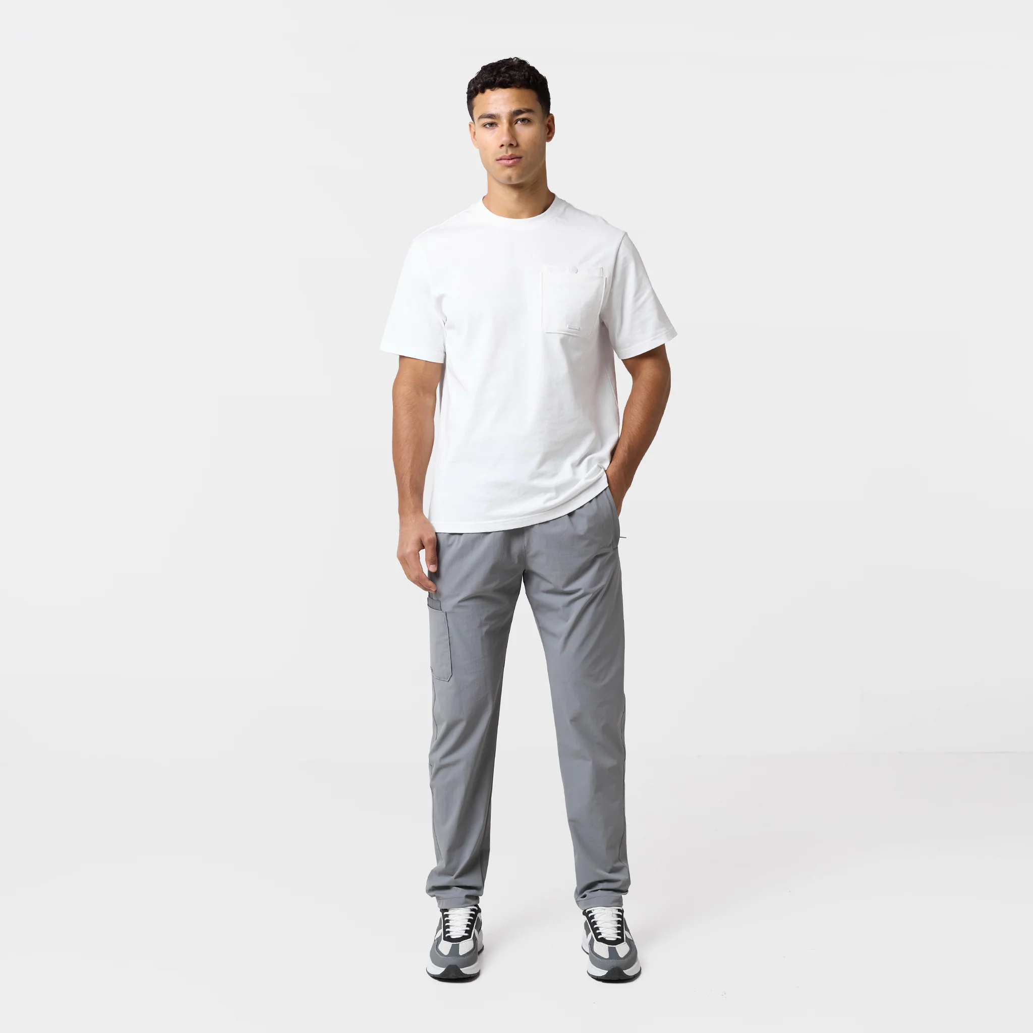 Double Pocket Tech Set | Mid Grey - Image 8