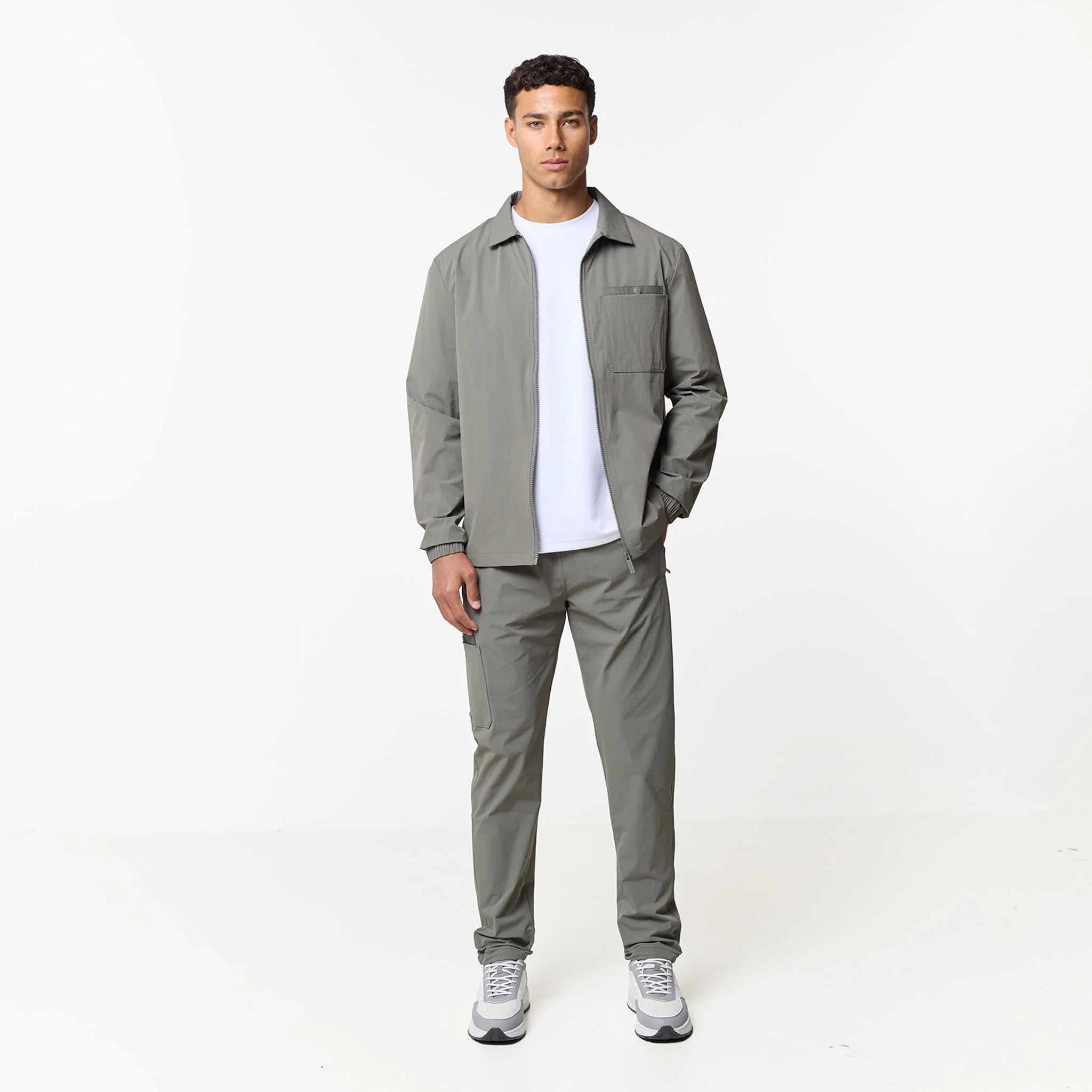Double Pocket Tech Set | Olive