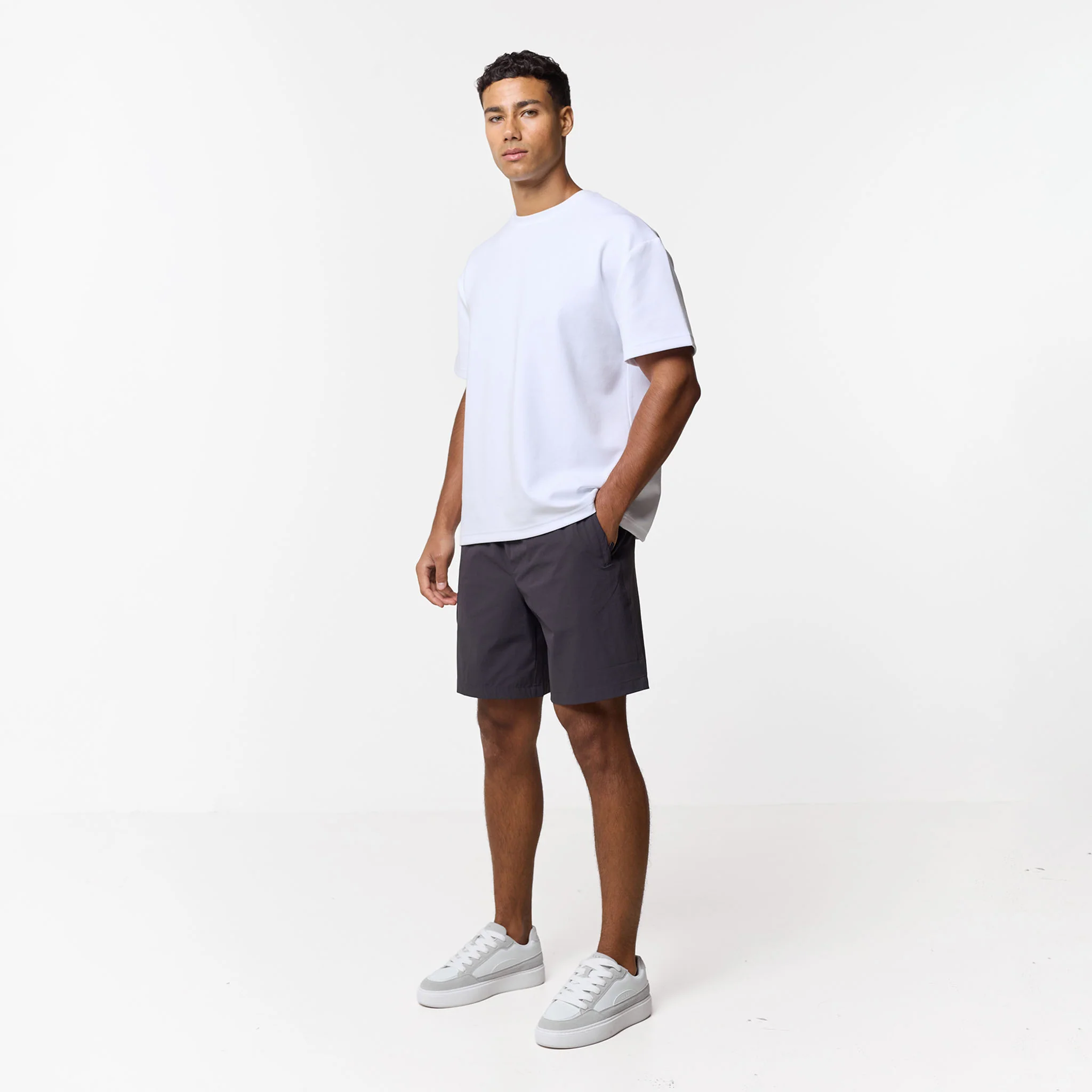 Double Pocket Tech Short | Charcoal - Image 10