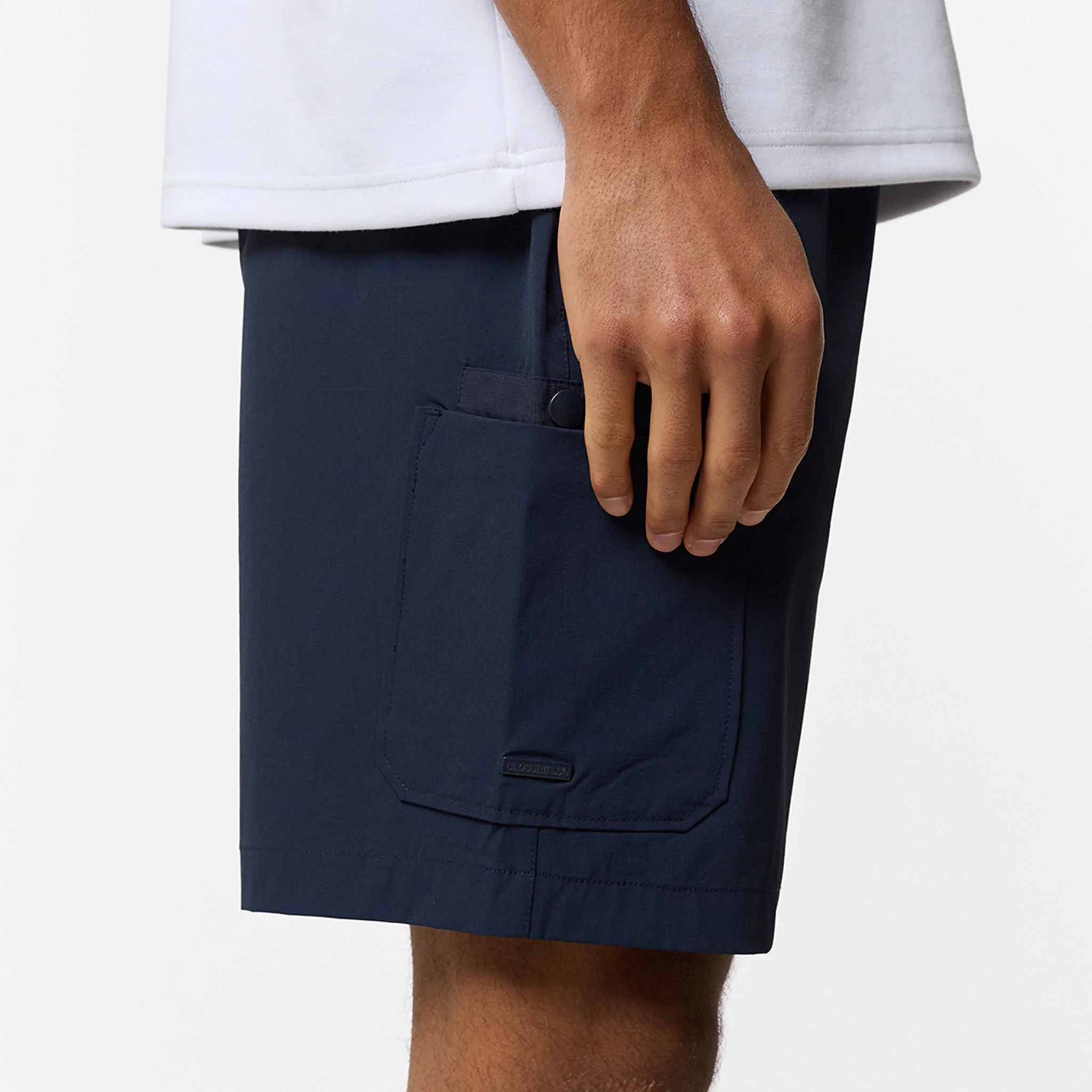 Double Pocket Tech Short | Navy - Image 12