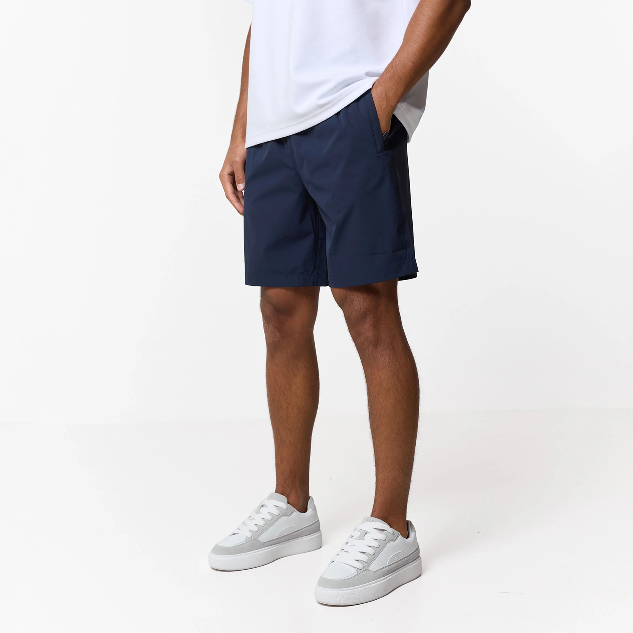 Double Pocket Tech Short | Navy - Image 2