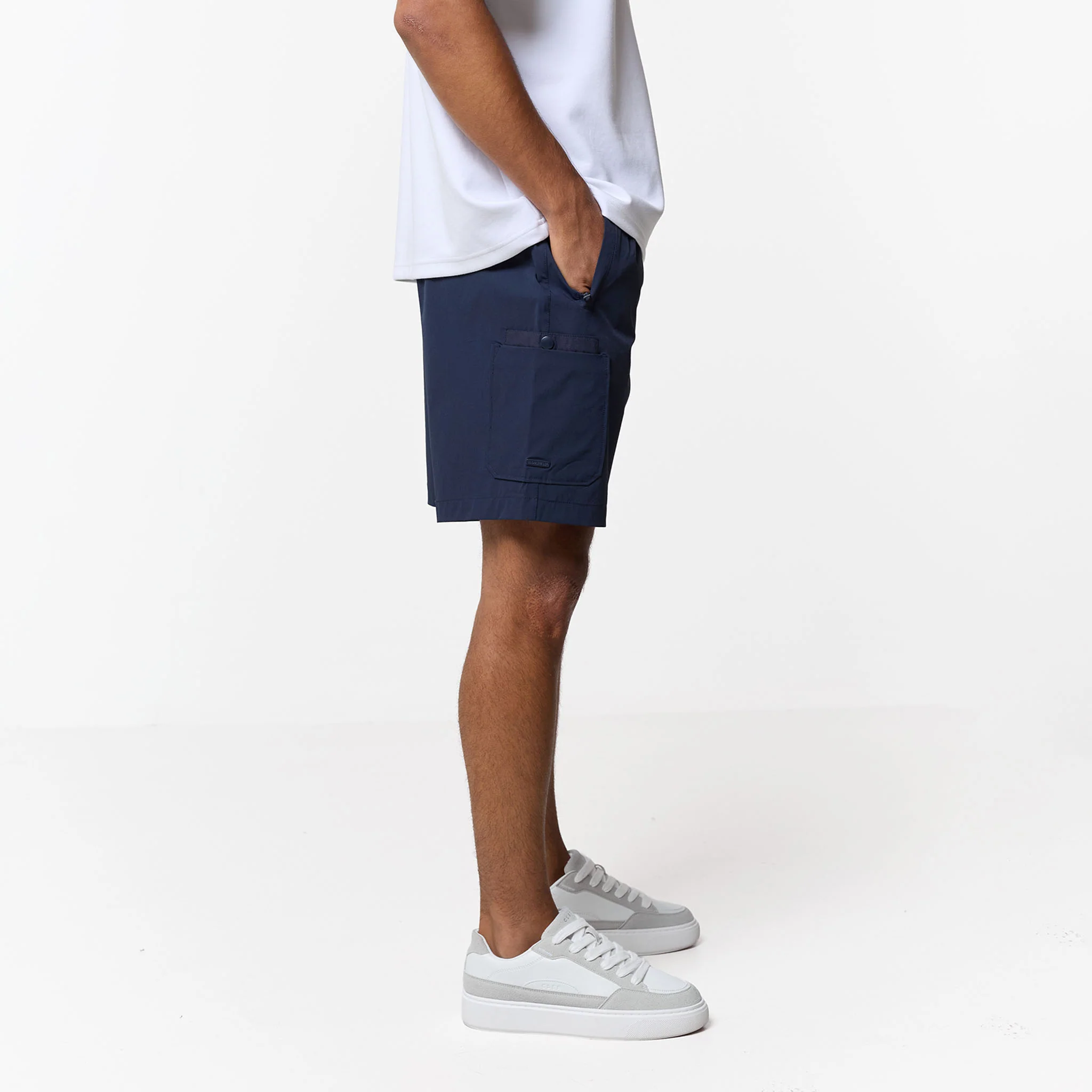 Double Pocket Tech Short | Navy - Image 5