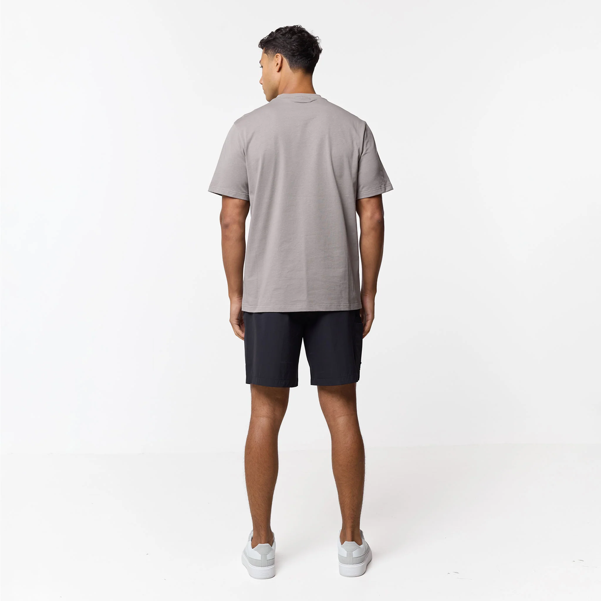 Double Pocket Tech T-Shirt |  Stone - Image 8
