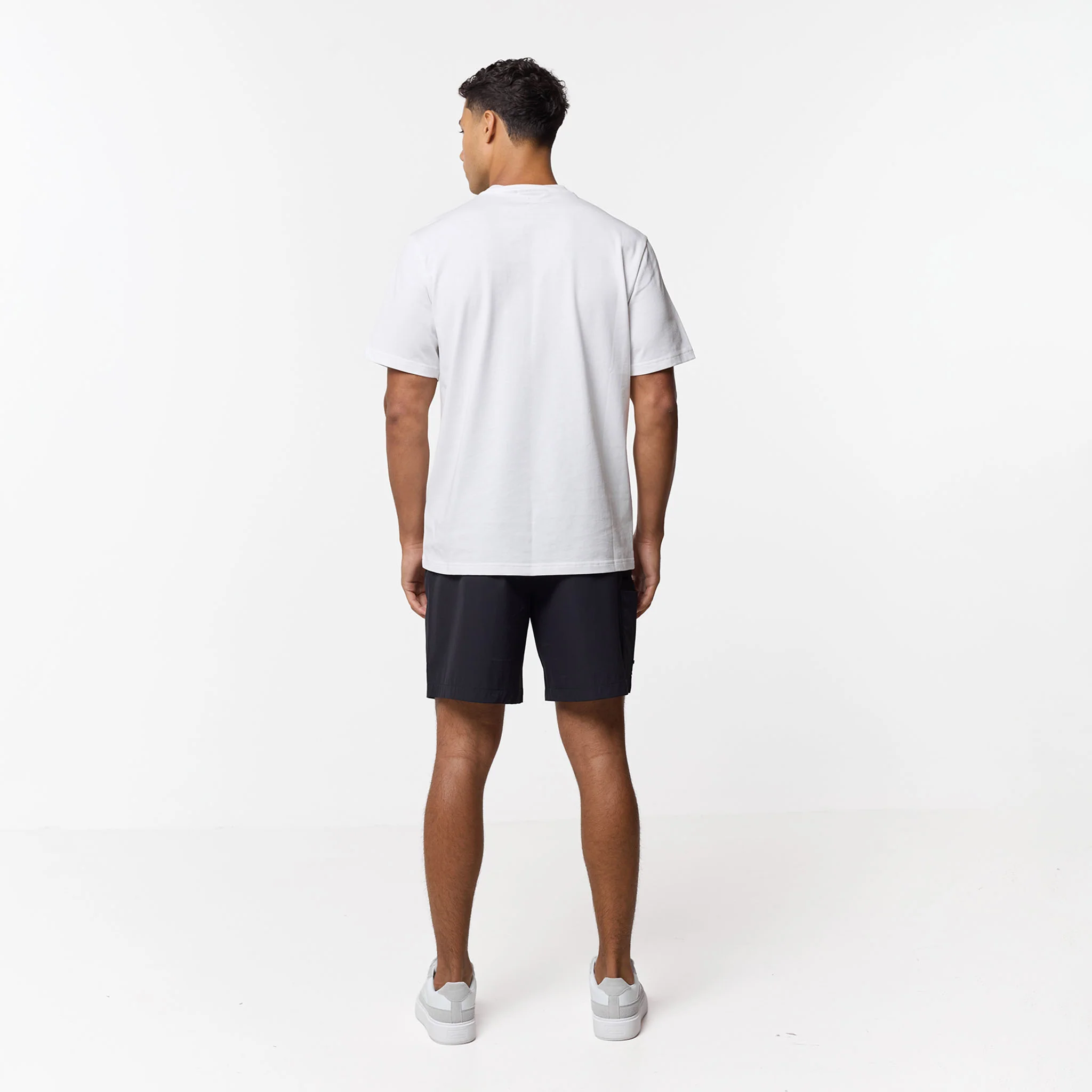 Double Pocket Tech T-Shirt | White - Image 6