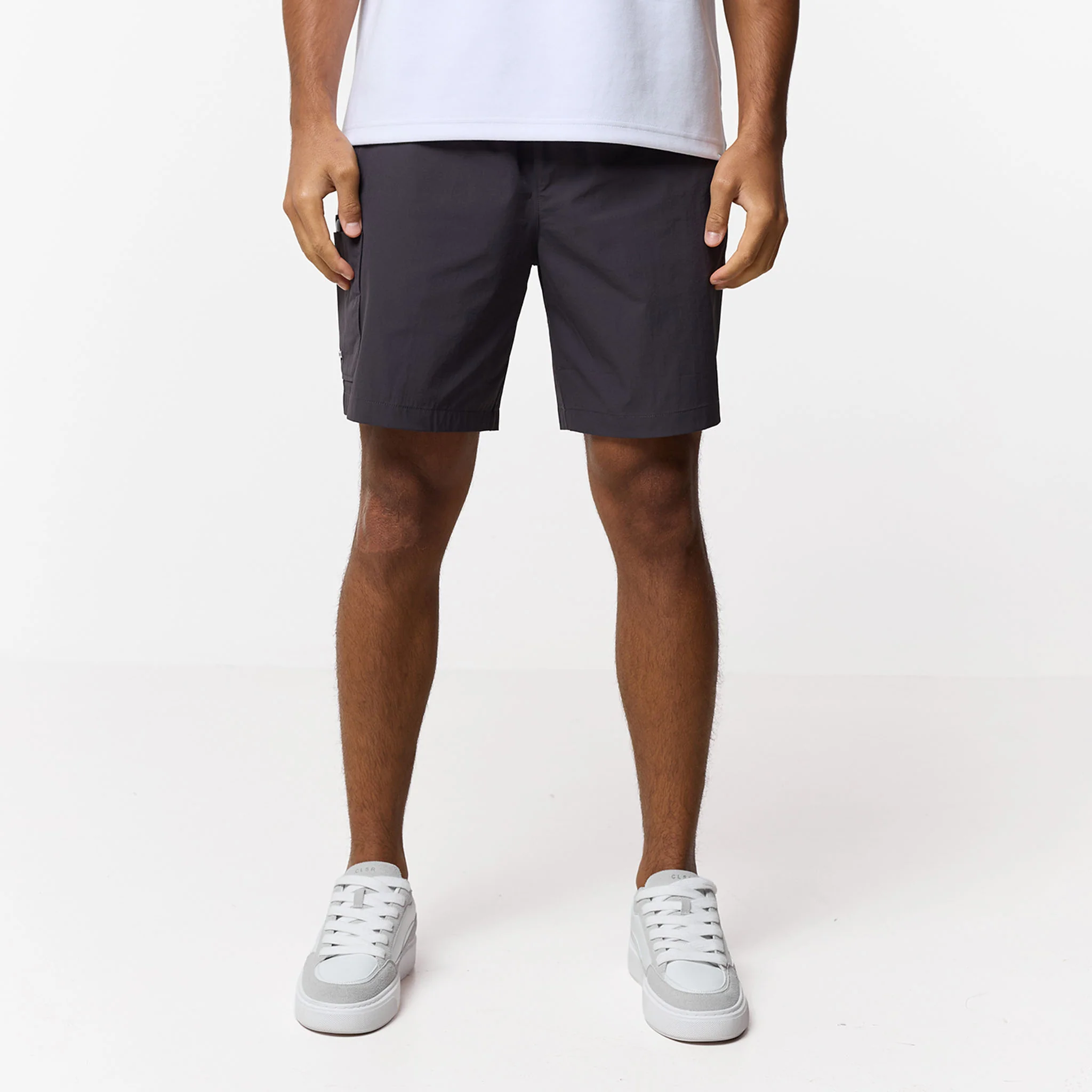 Double Pocket Tech Twinset | Charcoal - Image 4
