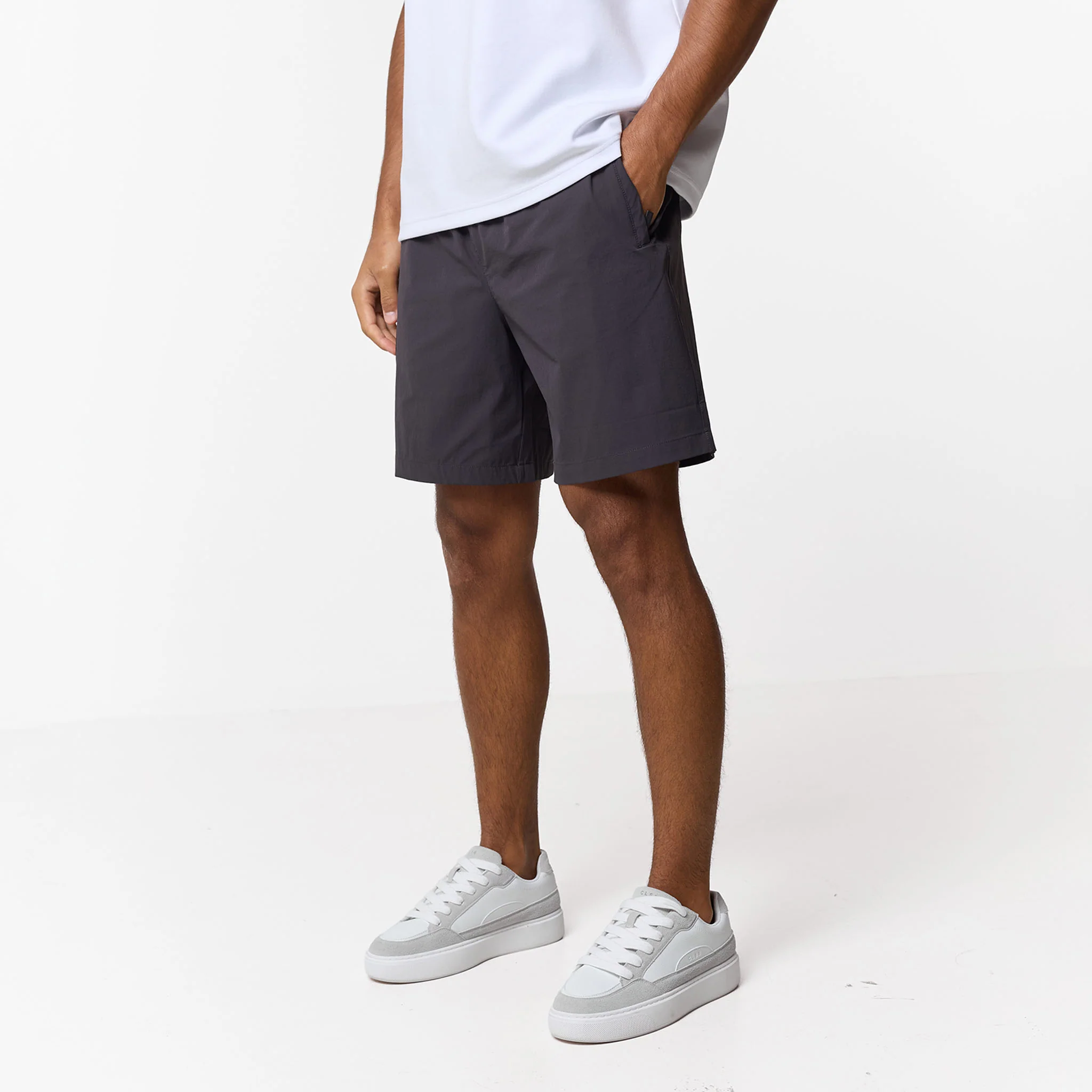 Double Pocket Tech Twinset | Charcoal - Image 5