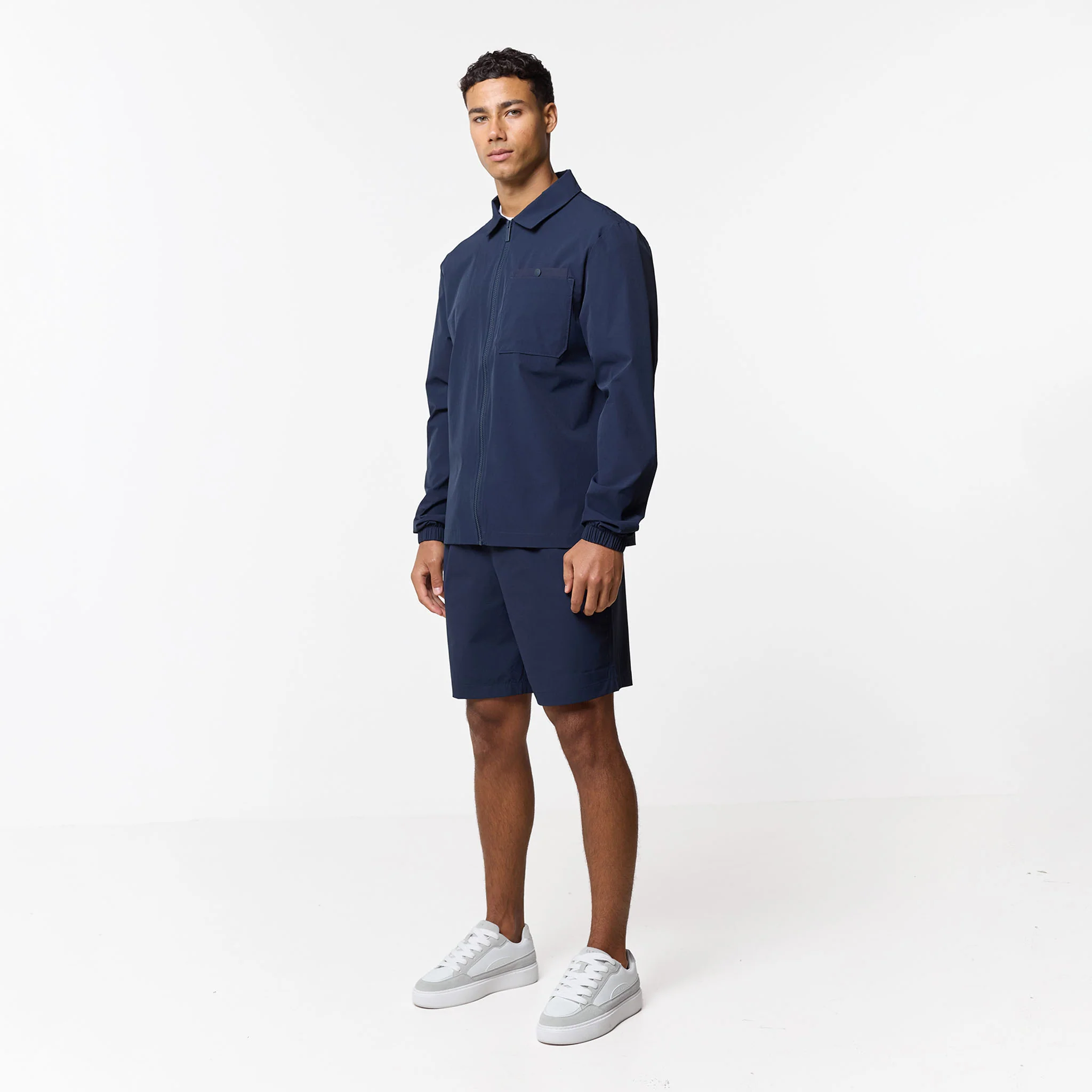 Double Pocket Tech Twinset | Navy - Image 5