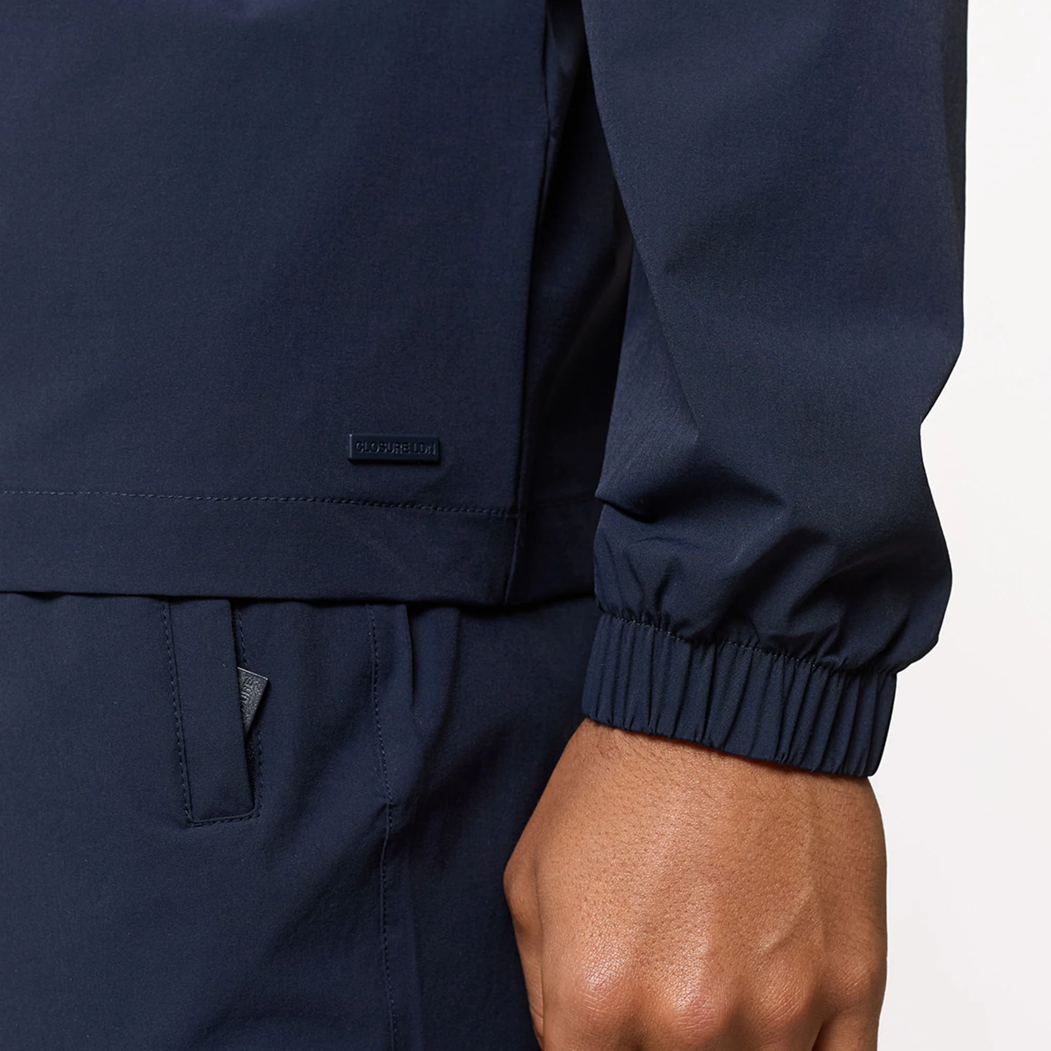 Double Pocket Tech Overshirt | Navy - Image 6