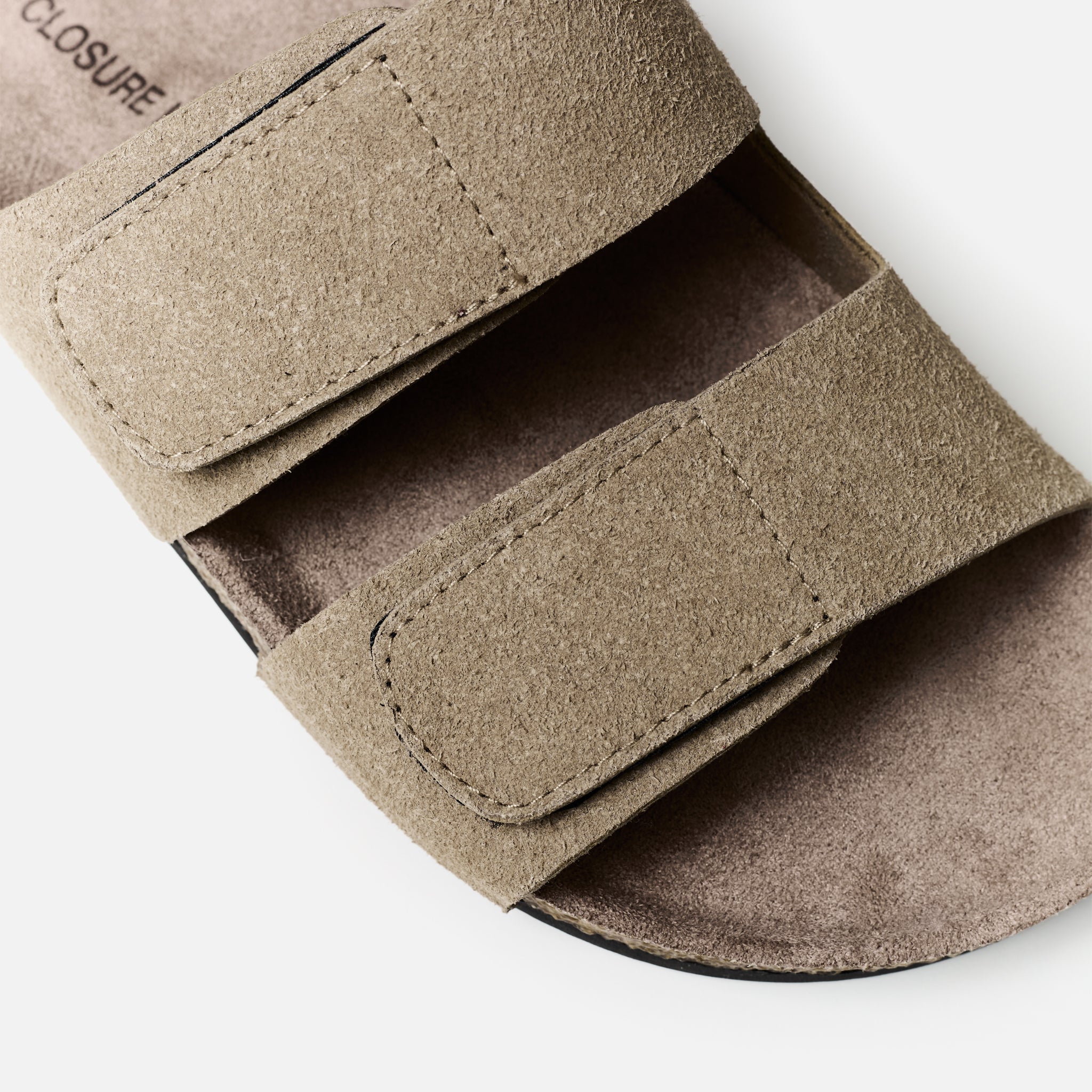 Double Strap Sandal | Stone - Image 3