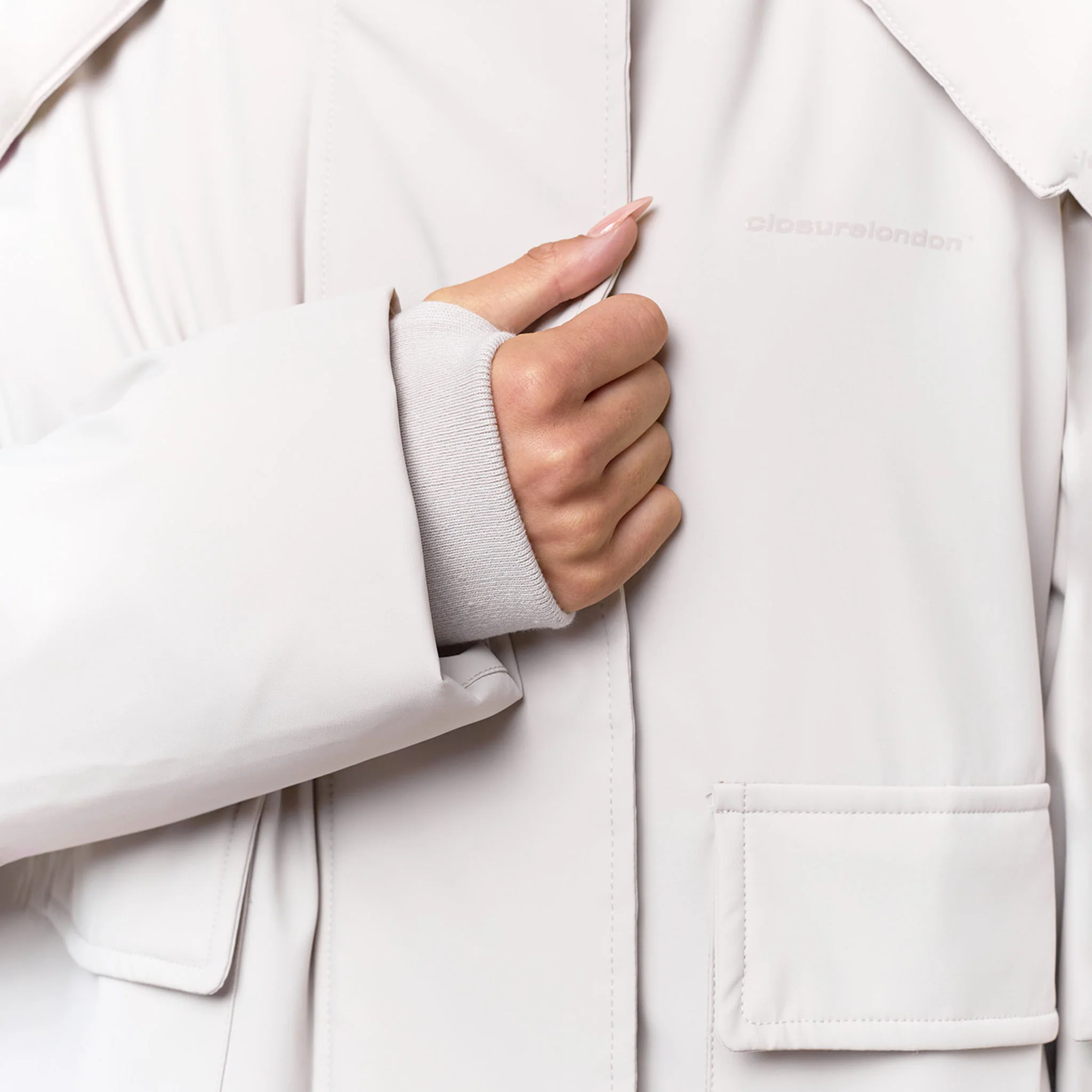 Elevate Padded Jacket | Stone - Image 7