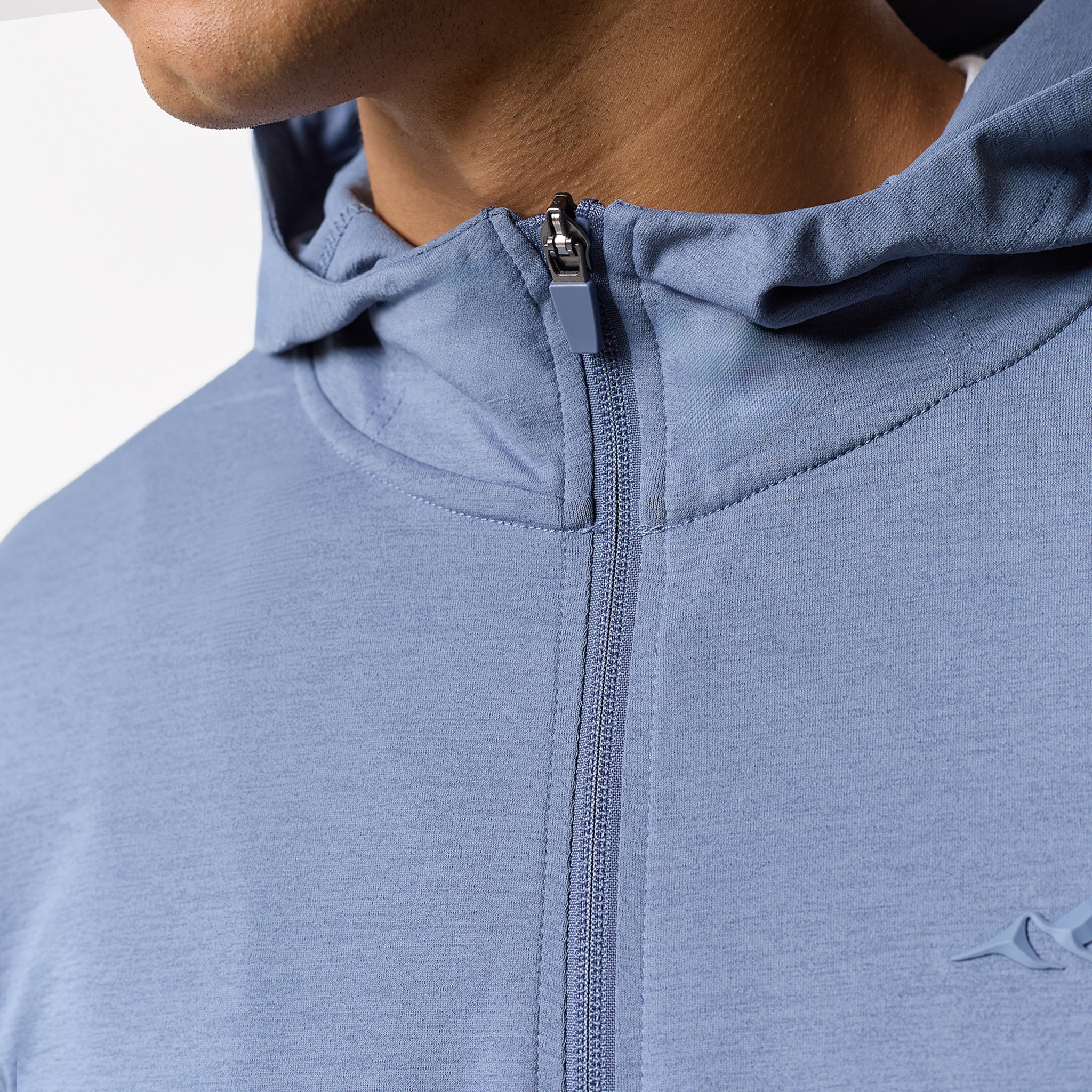 Endurance FZ Hoodie | Steel Blue - Image 3