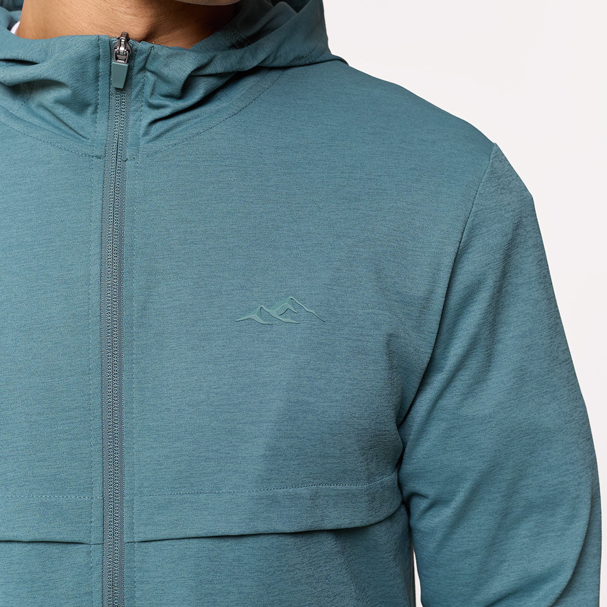 Endurance FZ Hoodie | Teal - Image 3