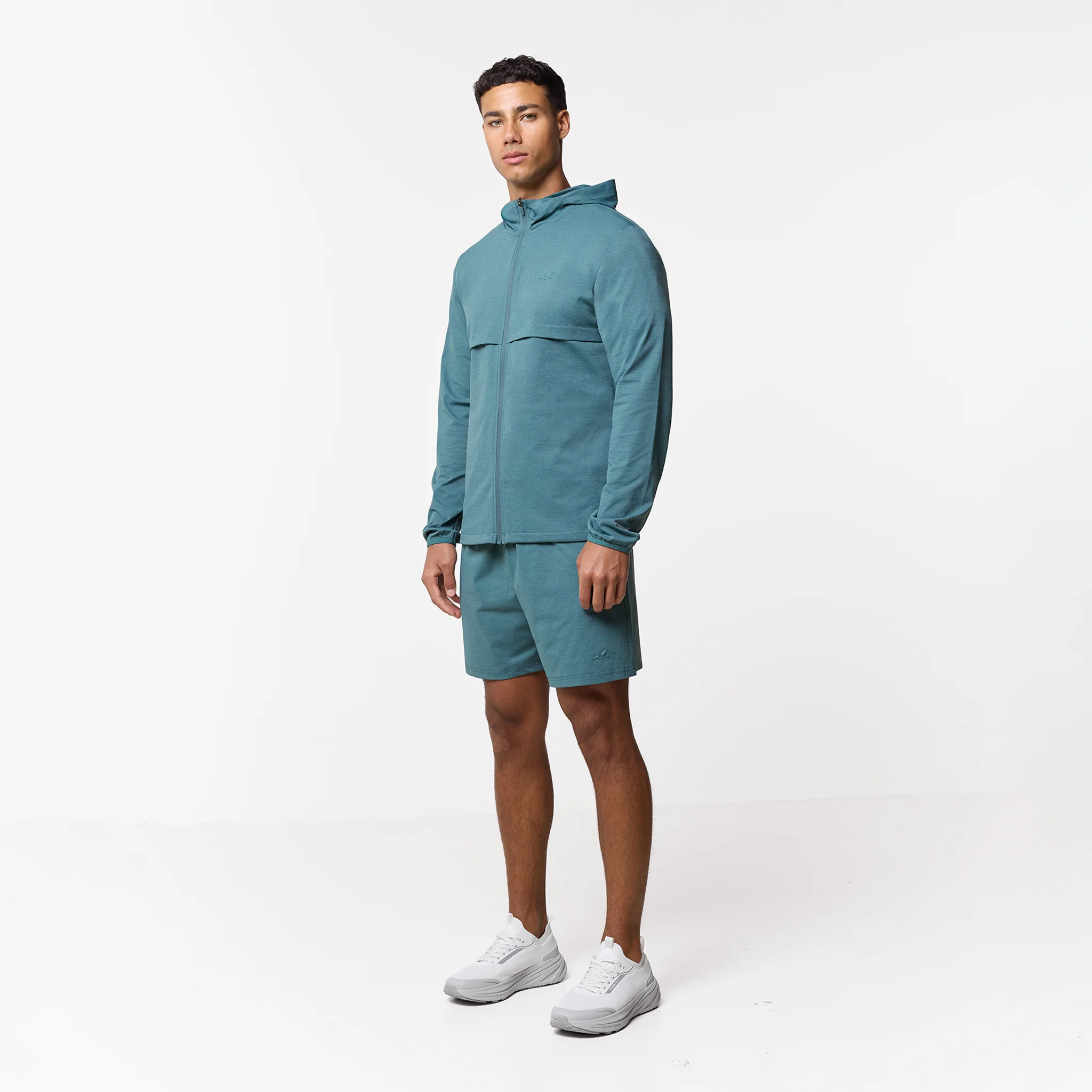 Endurance FZ Hoodie | Teal - Image 4