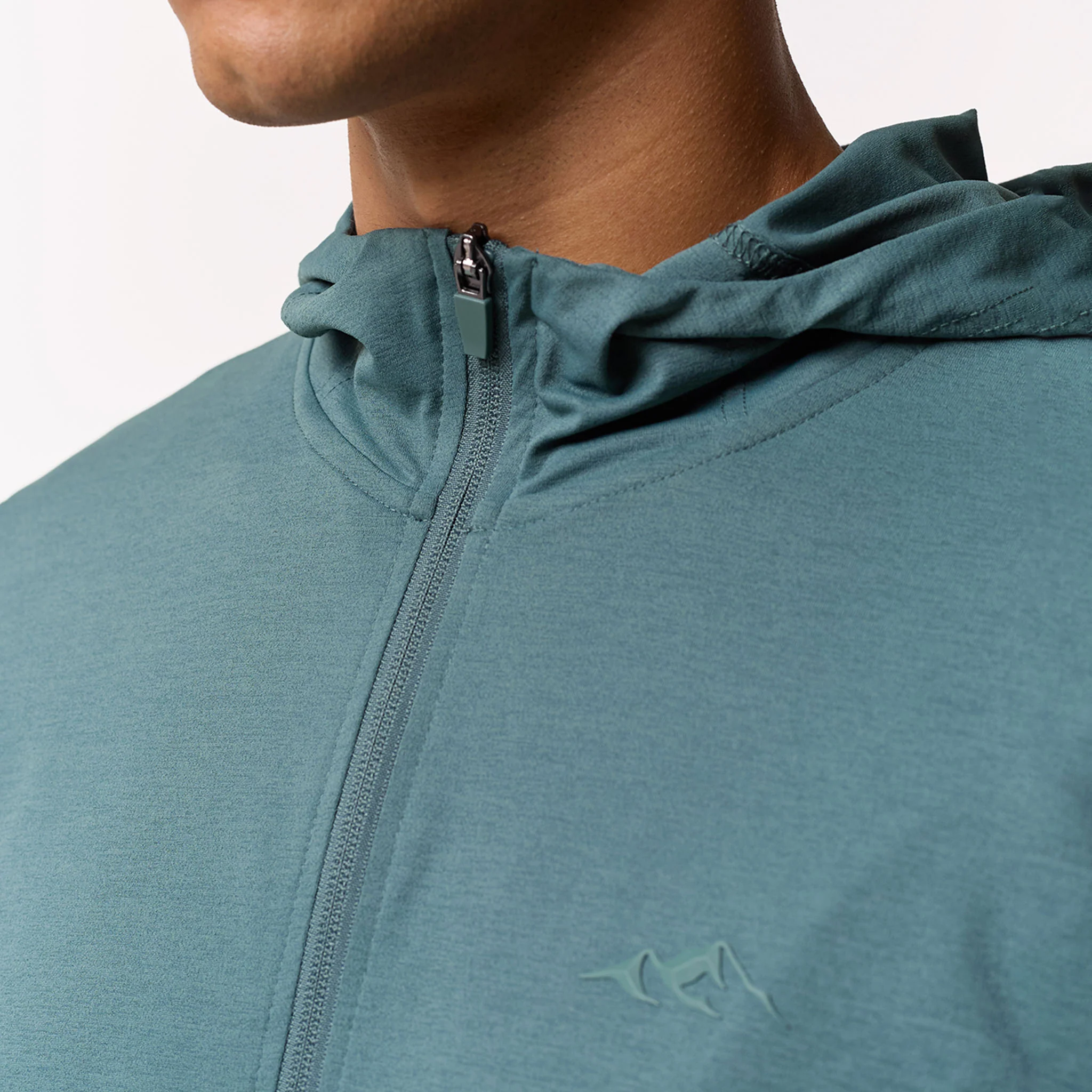 Endurance FZ Hoodie | Teal - Image 6