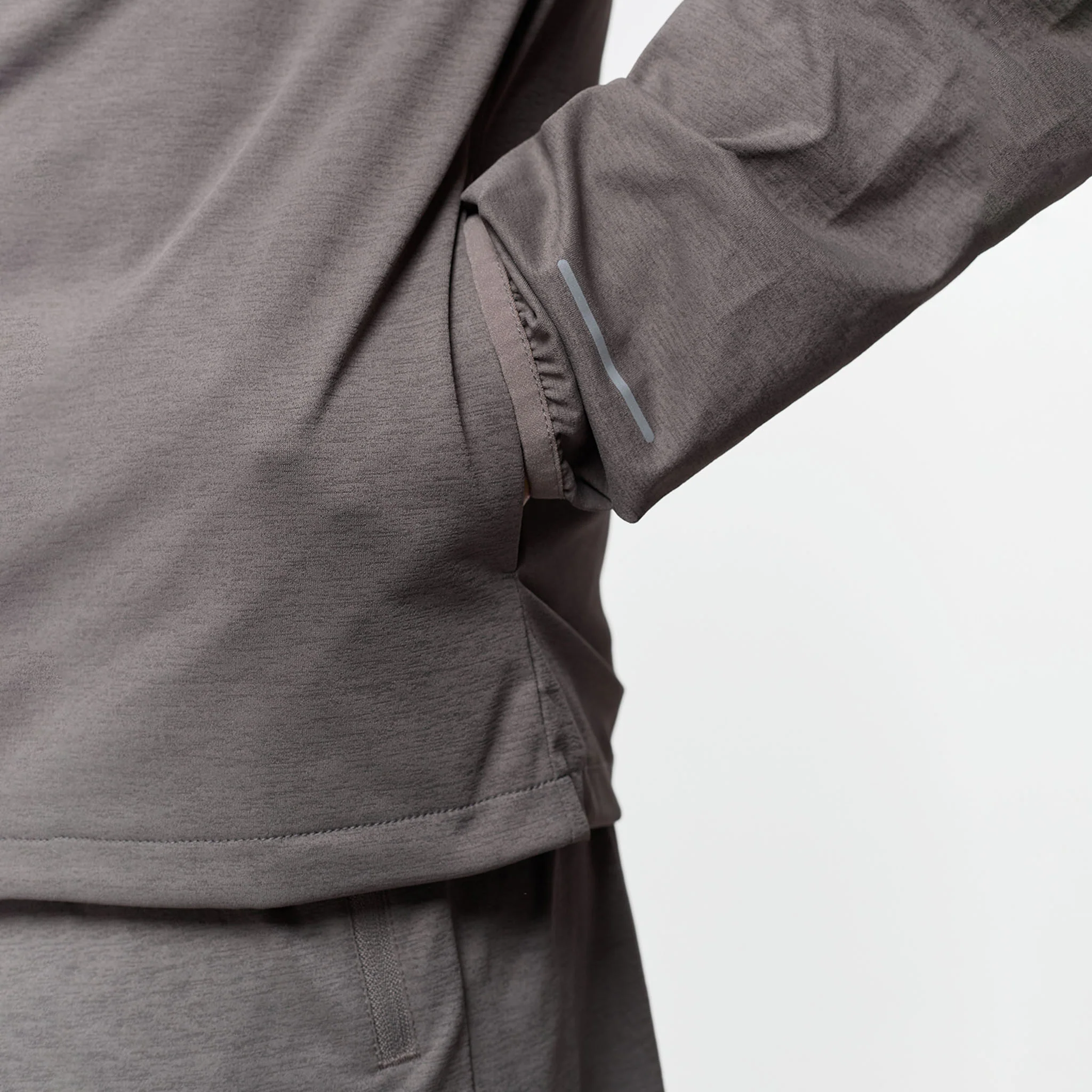 Endurance FZ Hoodie | Washed Brown - Image 4