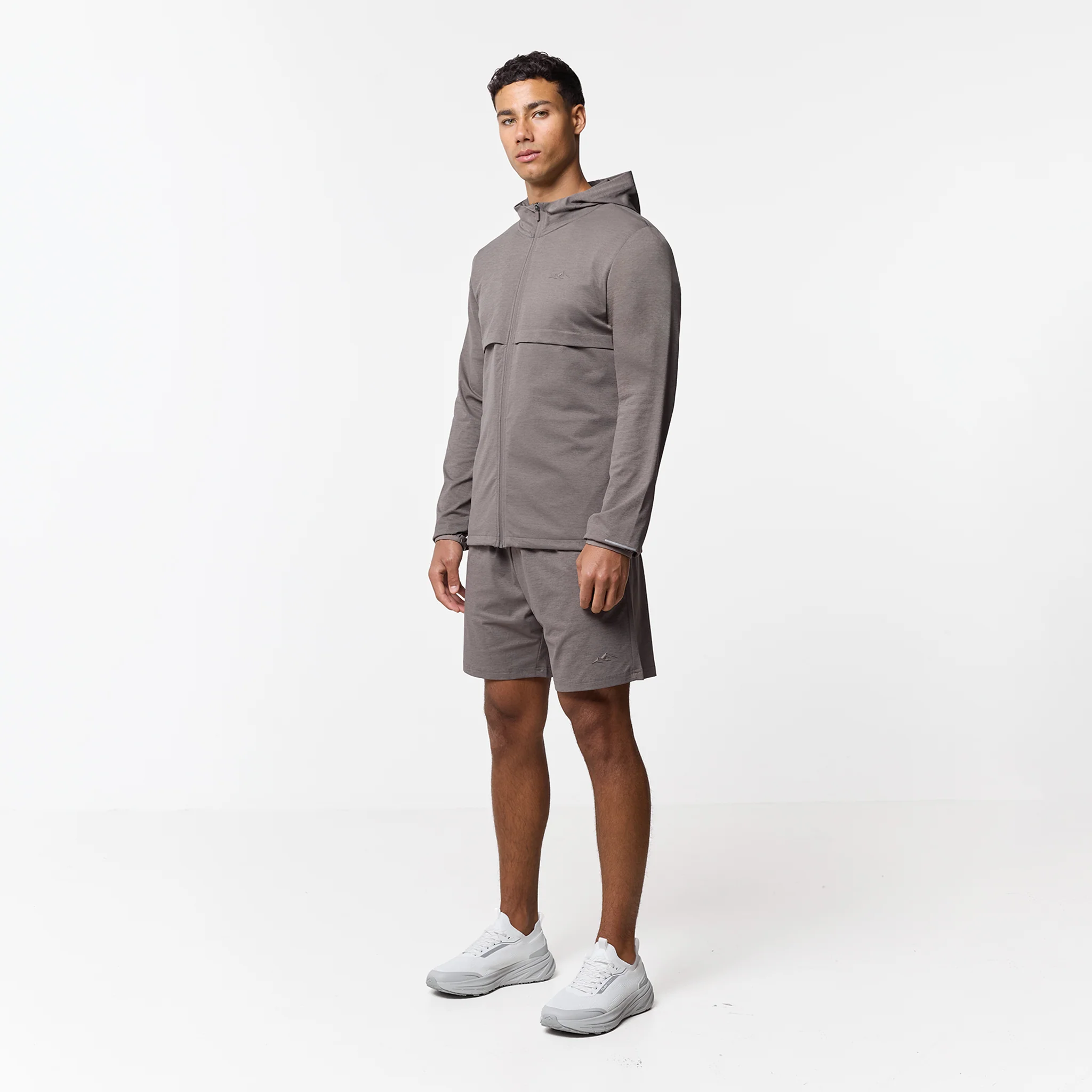 Endurance FZ Hoodie | Washed Brown - Image 5