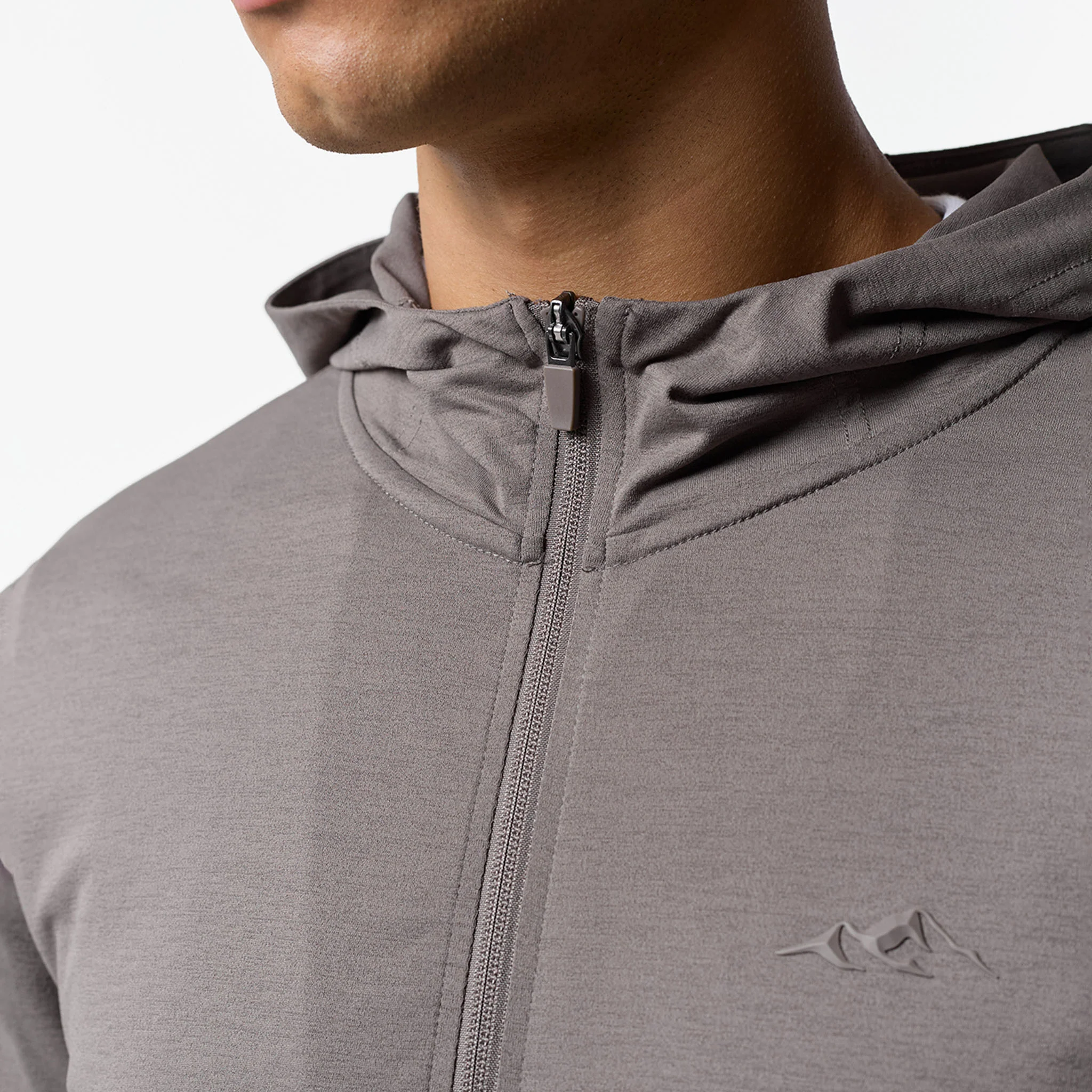 Endurance FZ Hoodie | Washed Brown - Image 9