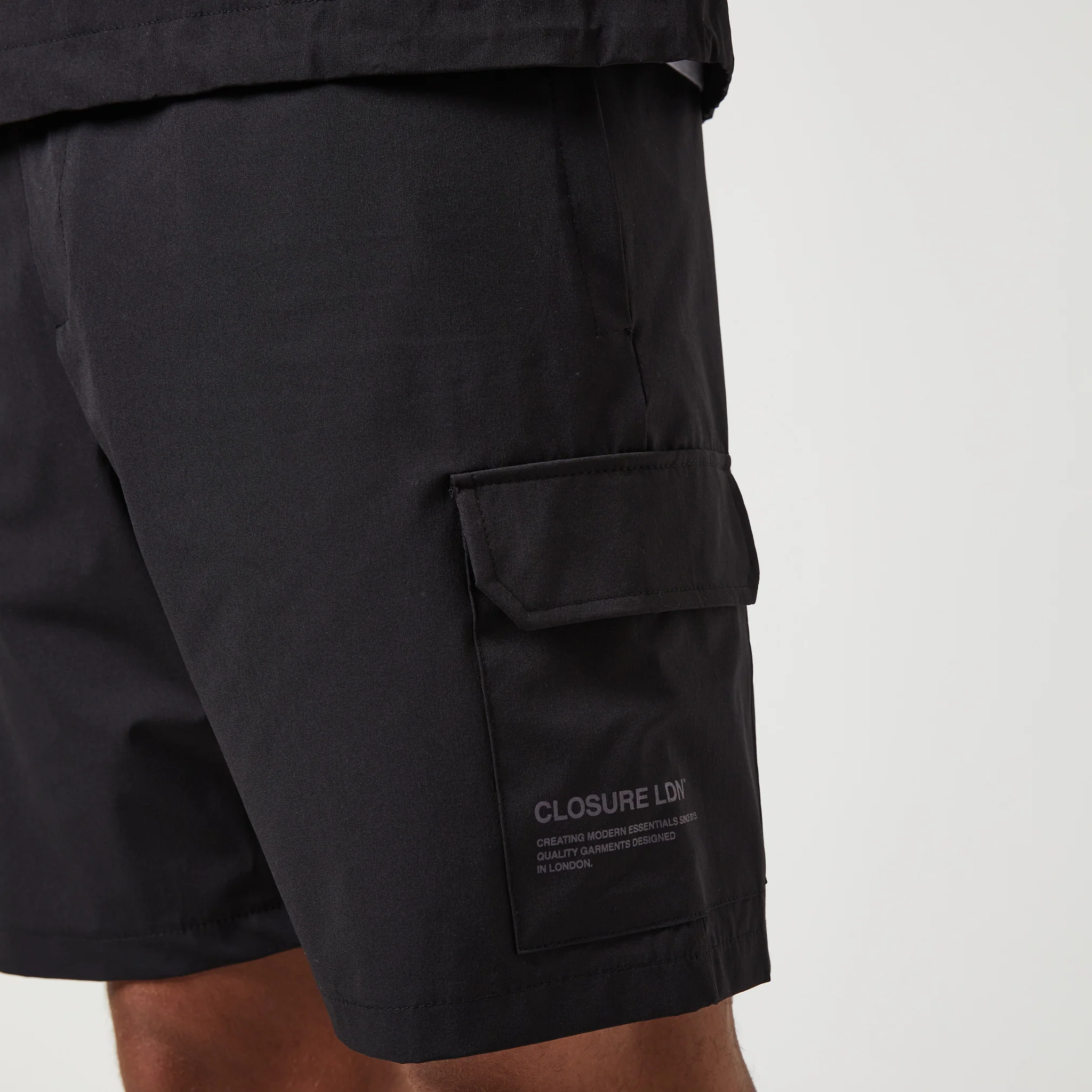 Tech Woven Short | Black - Image 3