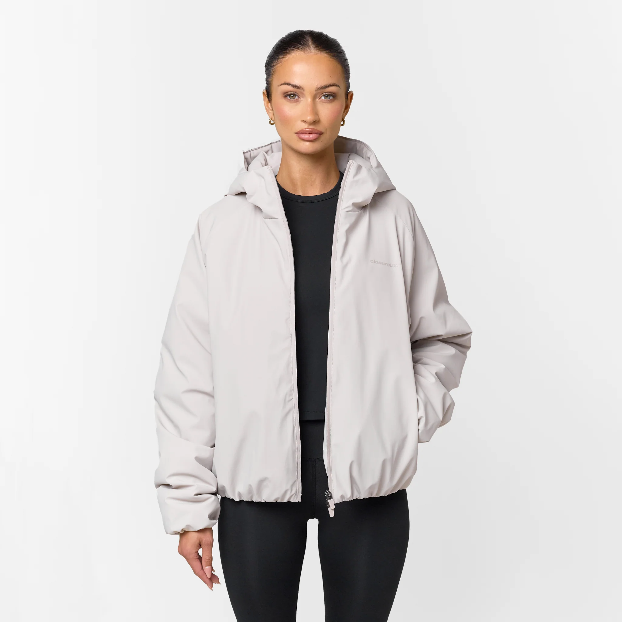 Evolve Padded Jacket | Stone - Image 5
