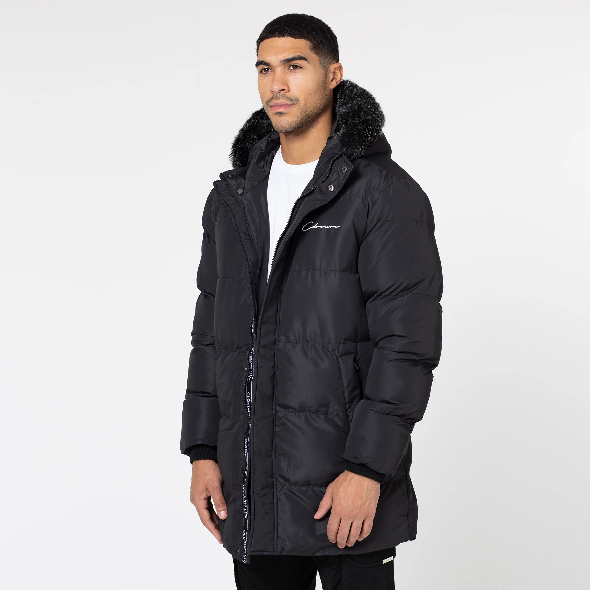 Puffer Parka | Black - Image 4