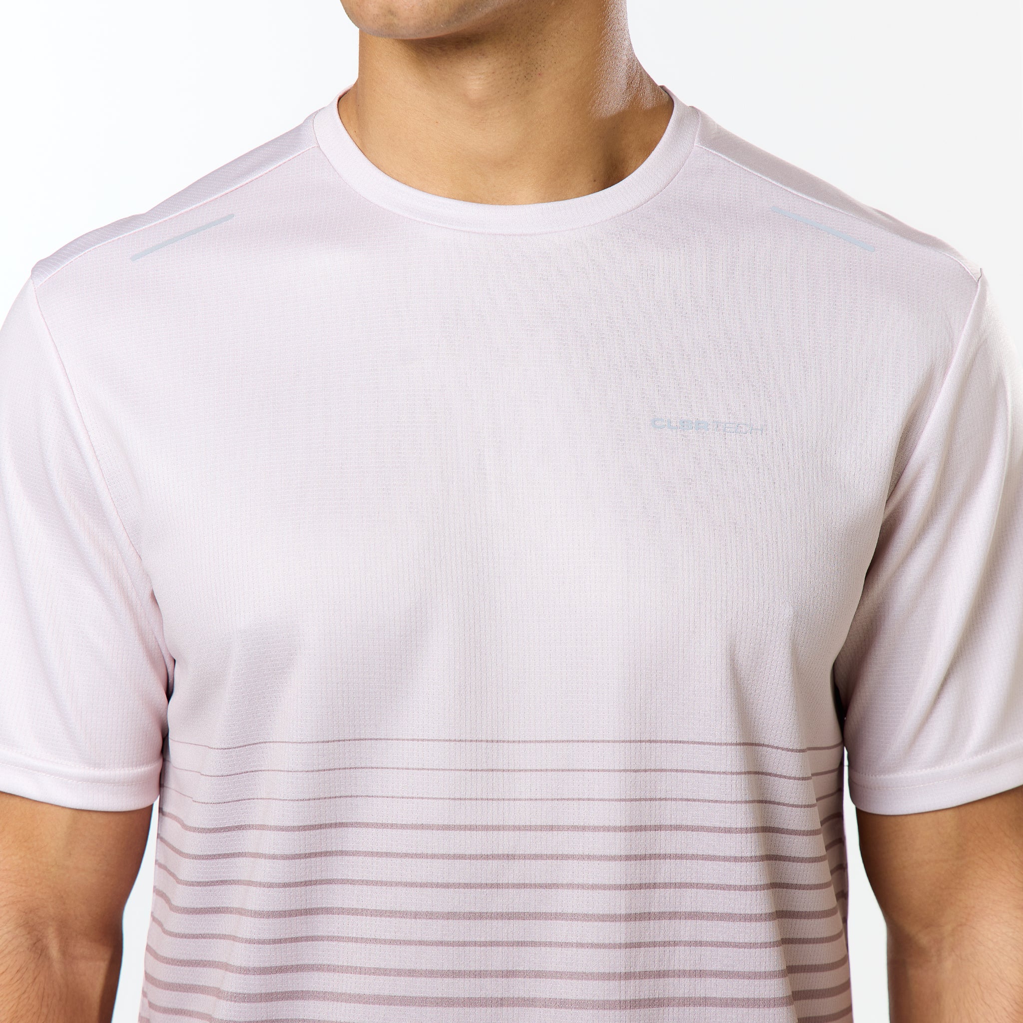Gradient Motion T-Shirt | Fossil - Image 4
