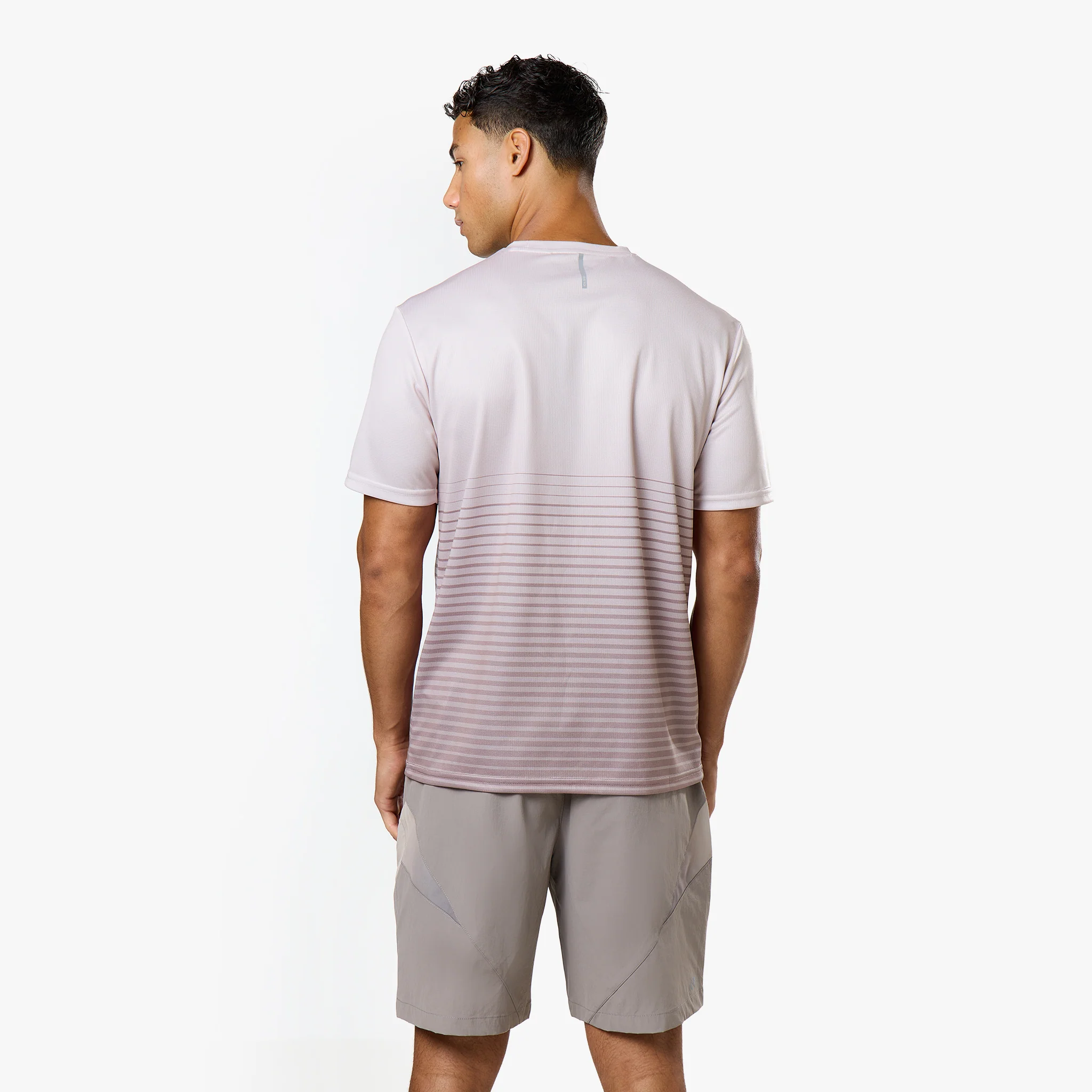 Gradient Motion T-Shirt | Fossil - Image 8