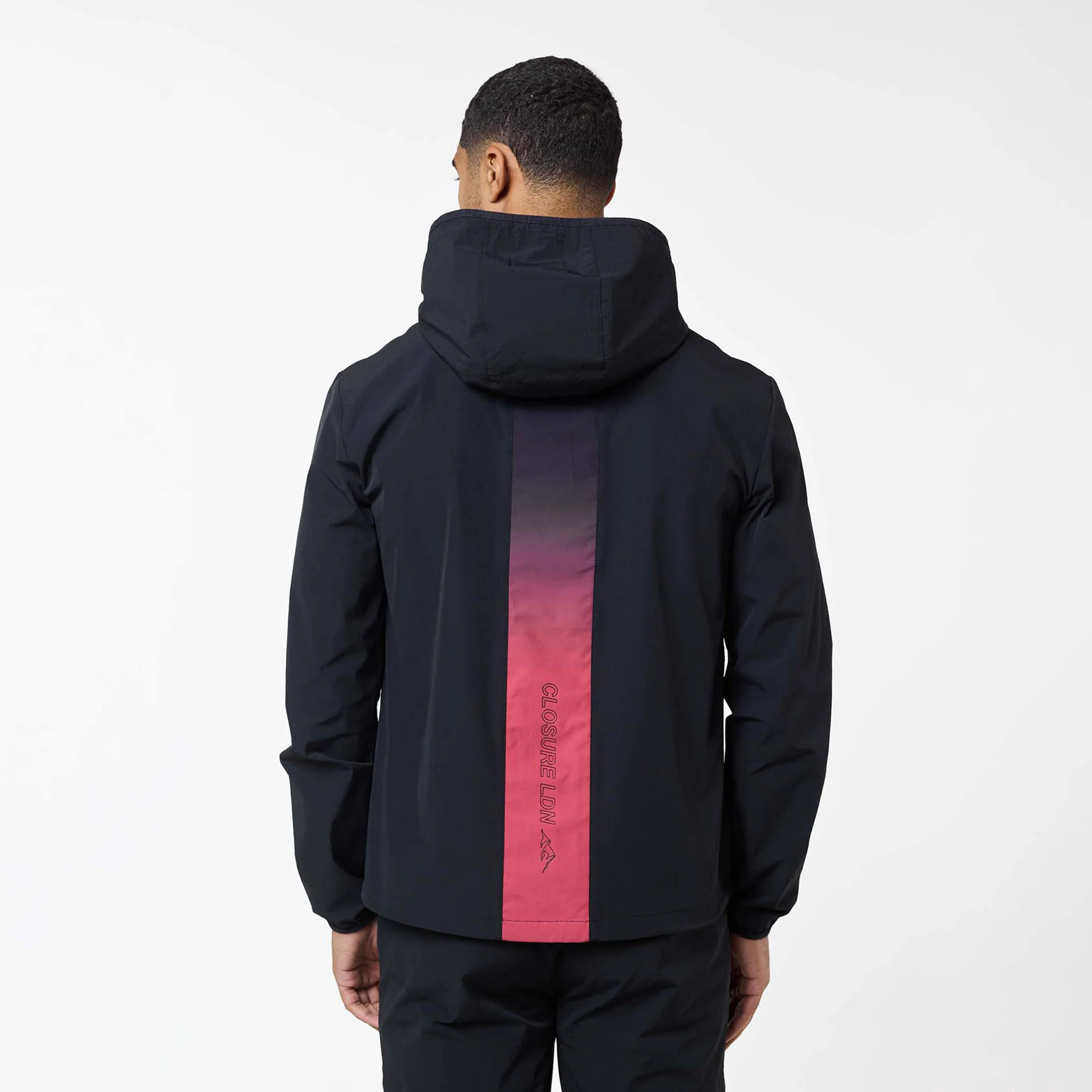Gradient Motion Tracksuit | Black/Red - Image 14