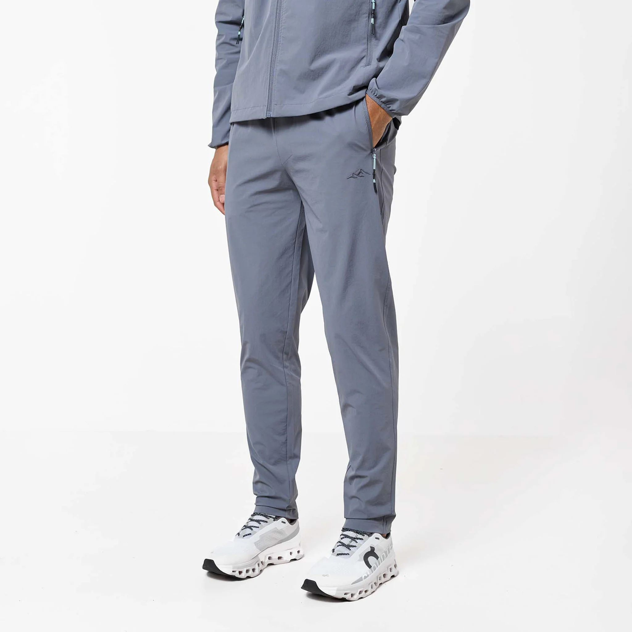 Gradient Motion Tracksuit | Charcoal/Mint - Image 8