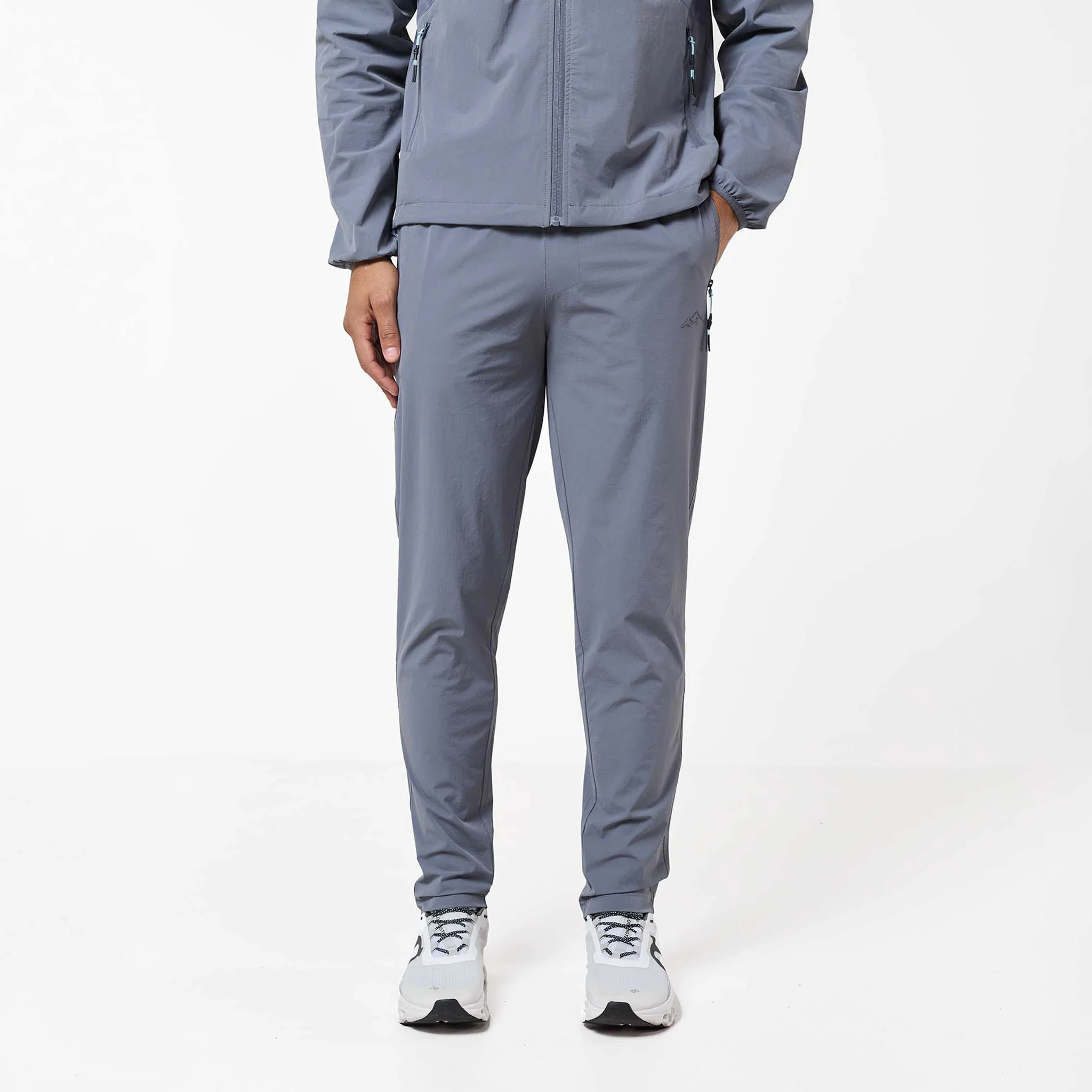 Gradient Motion Tracksuit | Charcoal/Mint - Image 9