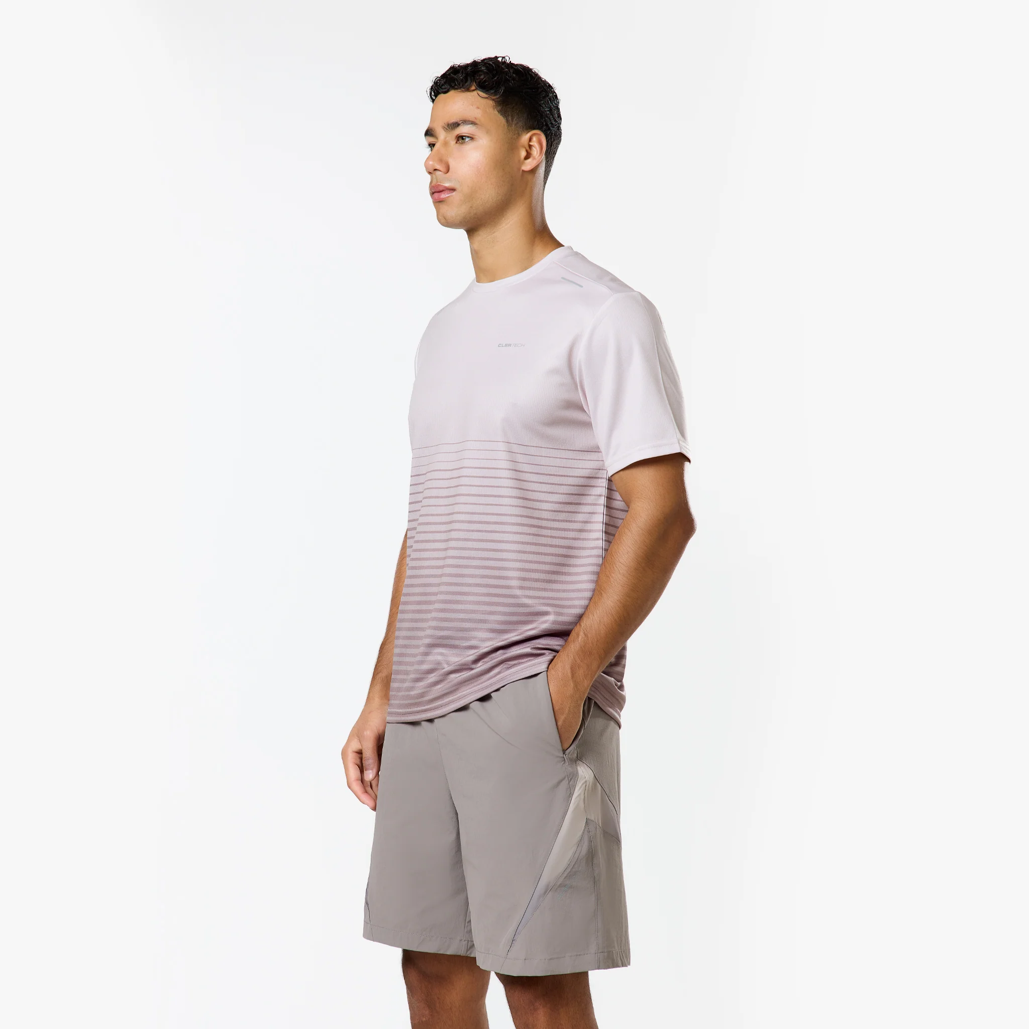 Gradient Motion Windbreaker Tri-Set | Fossil - Image 2