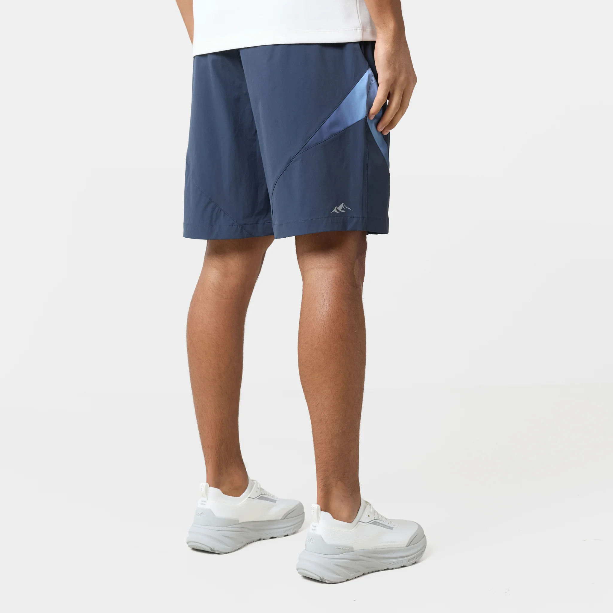Gradient Motion Windbreaker Twinset | Navy/Blue - Image 8