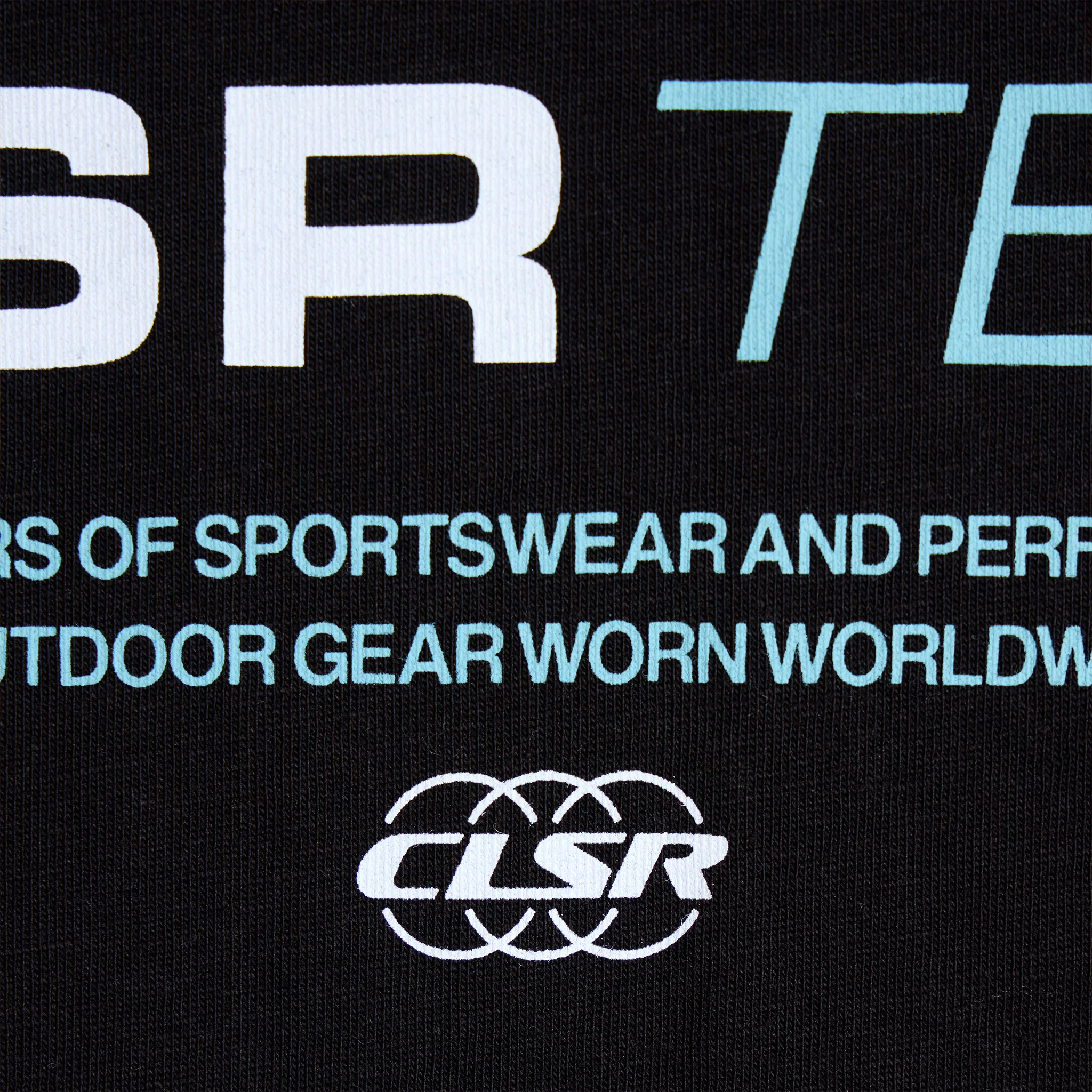 Gradient Mountain Tech T-Shirt | Black - Image 6