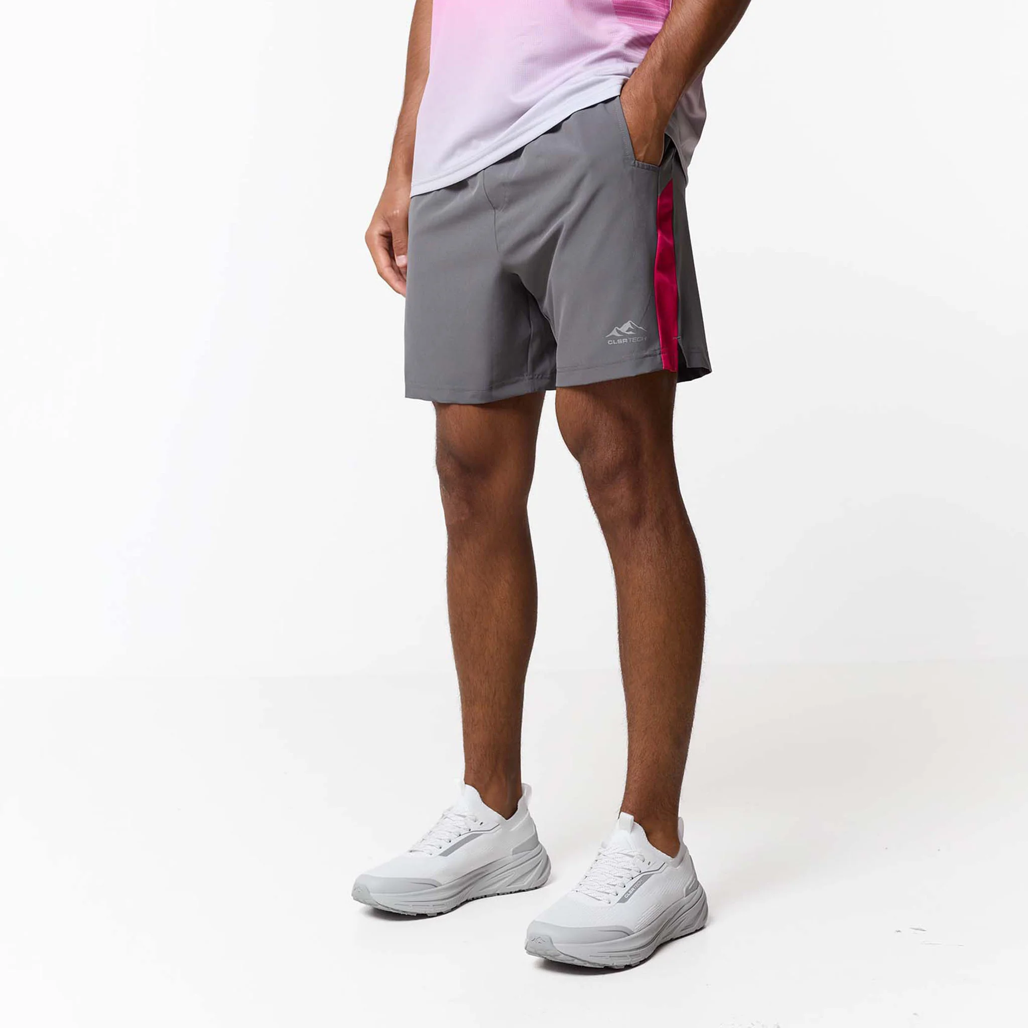 Gradient Print Twinset | Pink/Charcoal - Image 3
