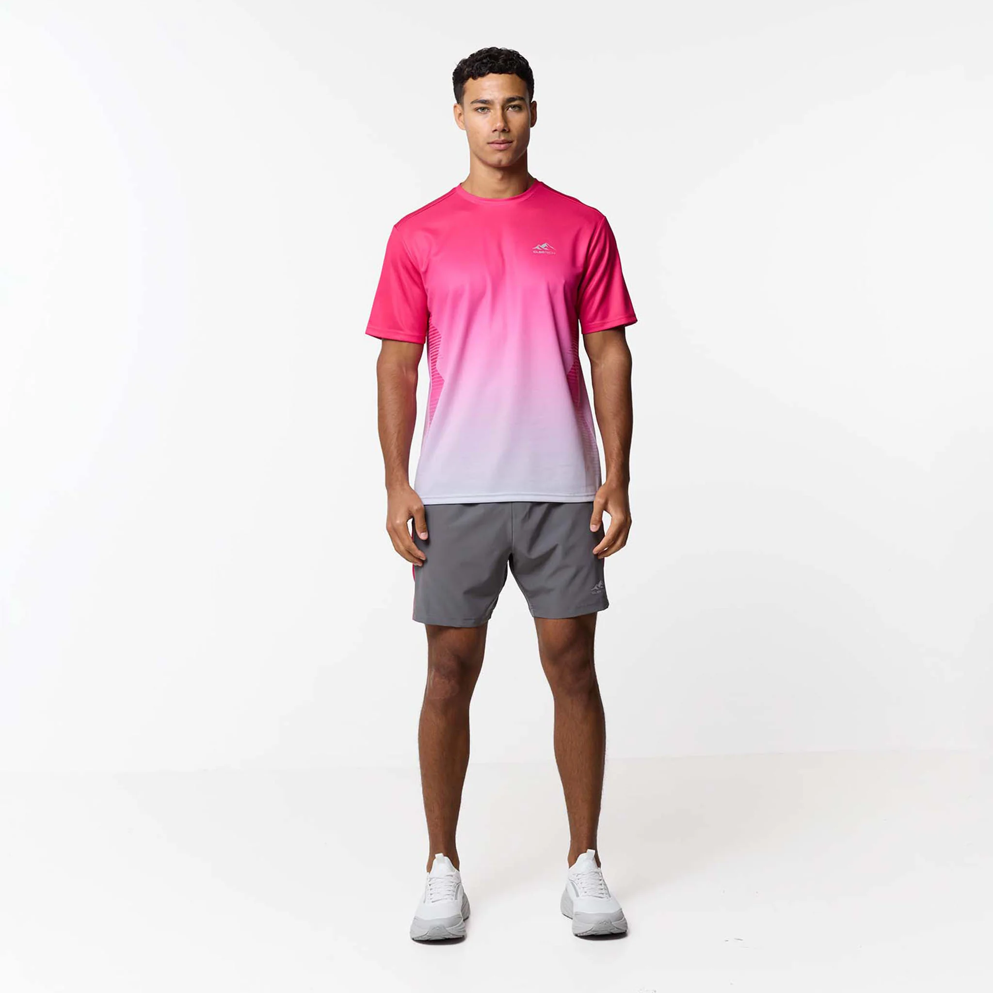 Gradient Print Twinset | Pink/Charcoal - Image 7