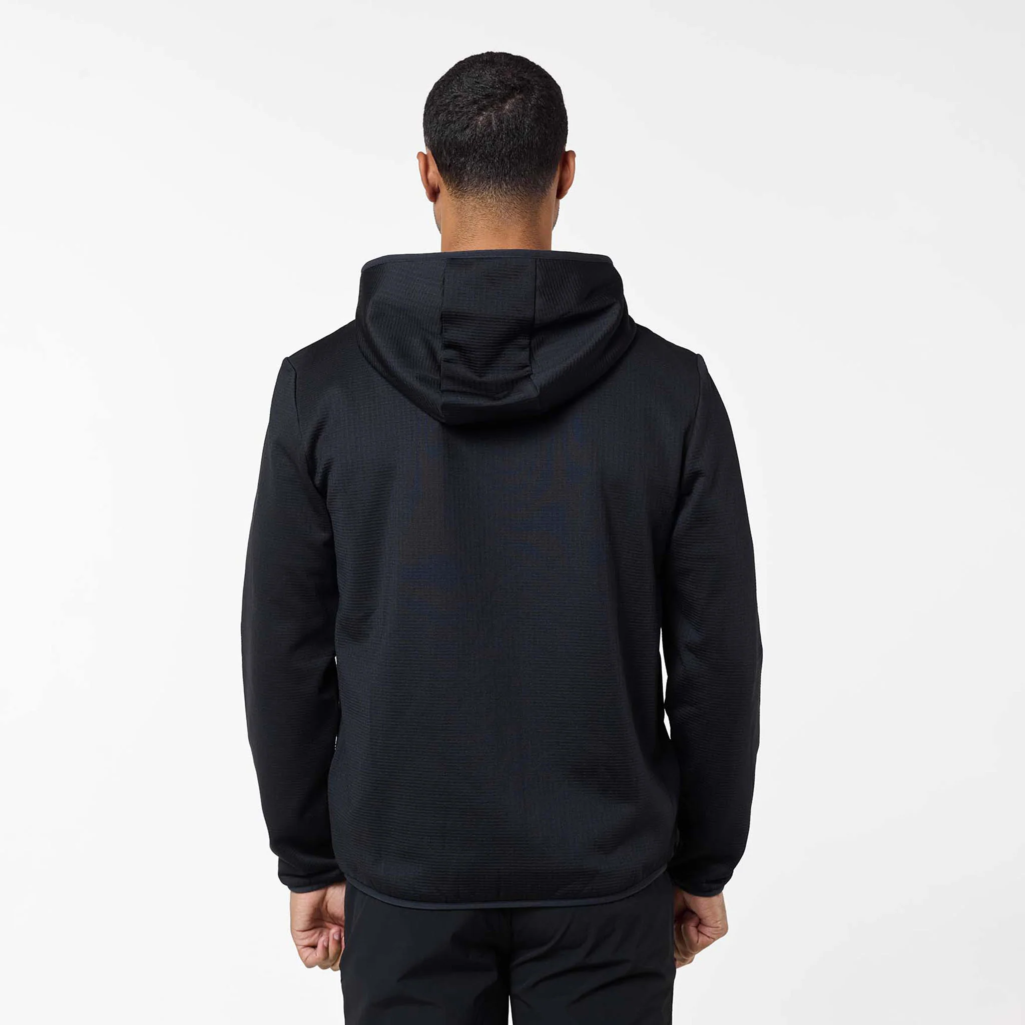 Grid Fleece Hybrid Tracksuit | Black - Image 15