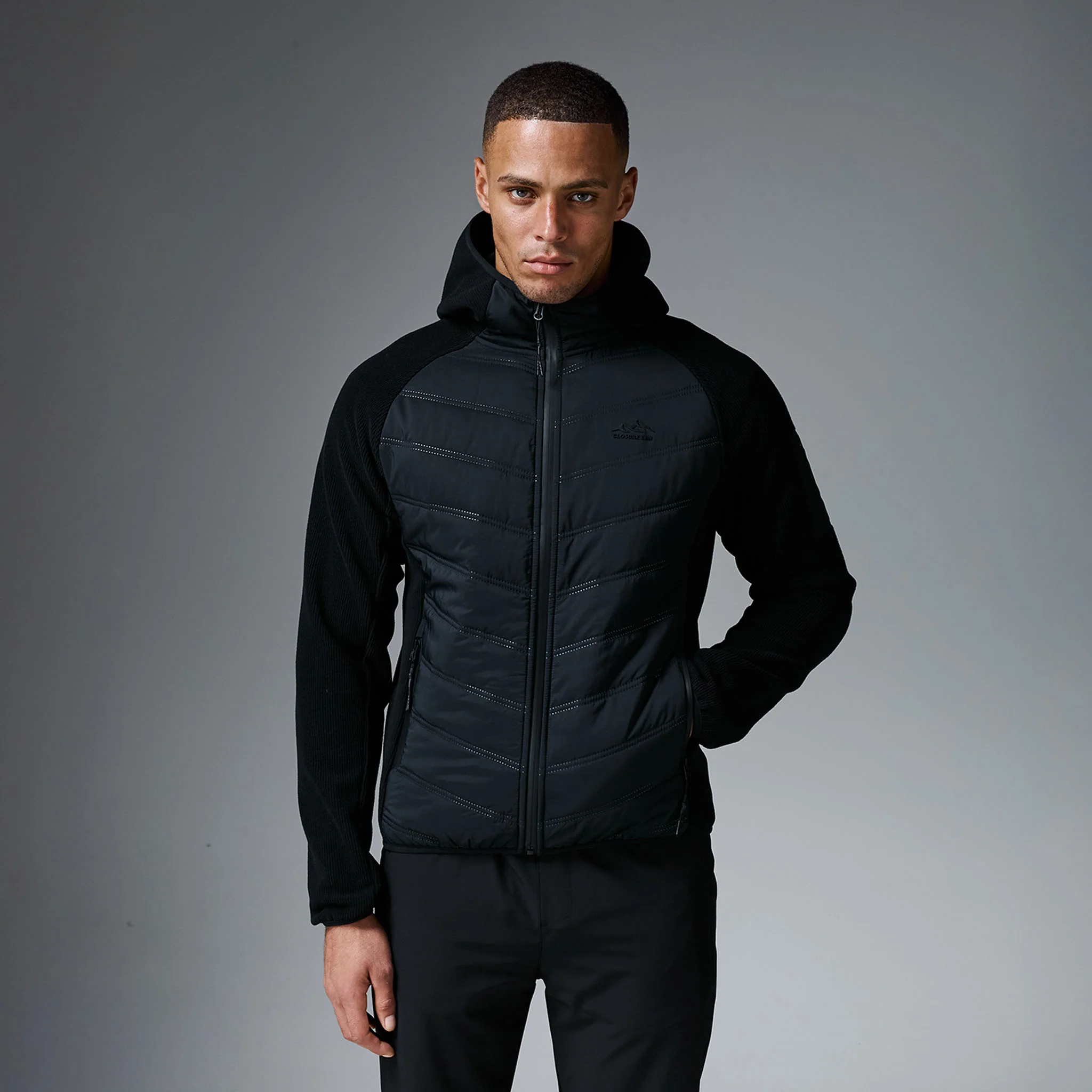 Heat Seal Hybrid Jacket | Black - Image 2