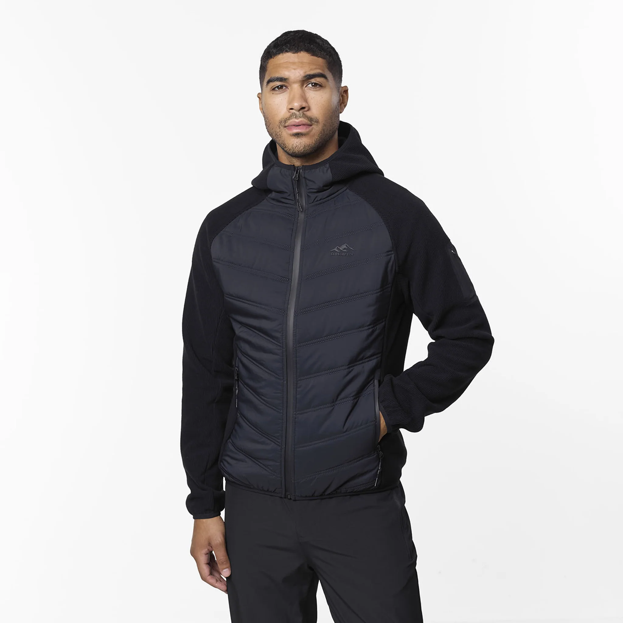 Heat Seal Hybrid Jacket | Black - Image 7