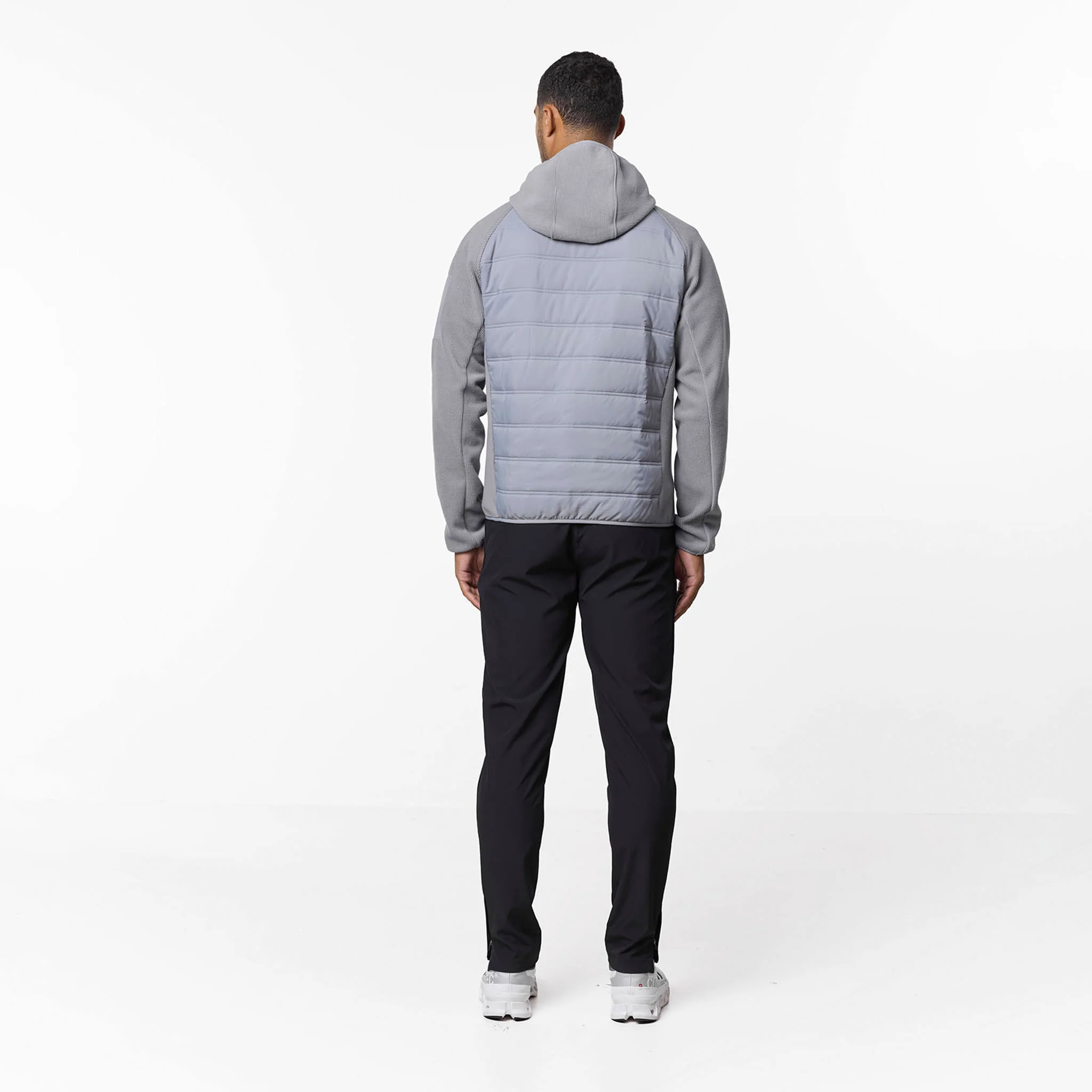 Heat Seal Hybrid Jacket | Mid Grey - Image 10