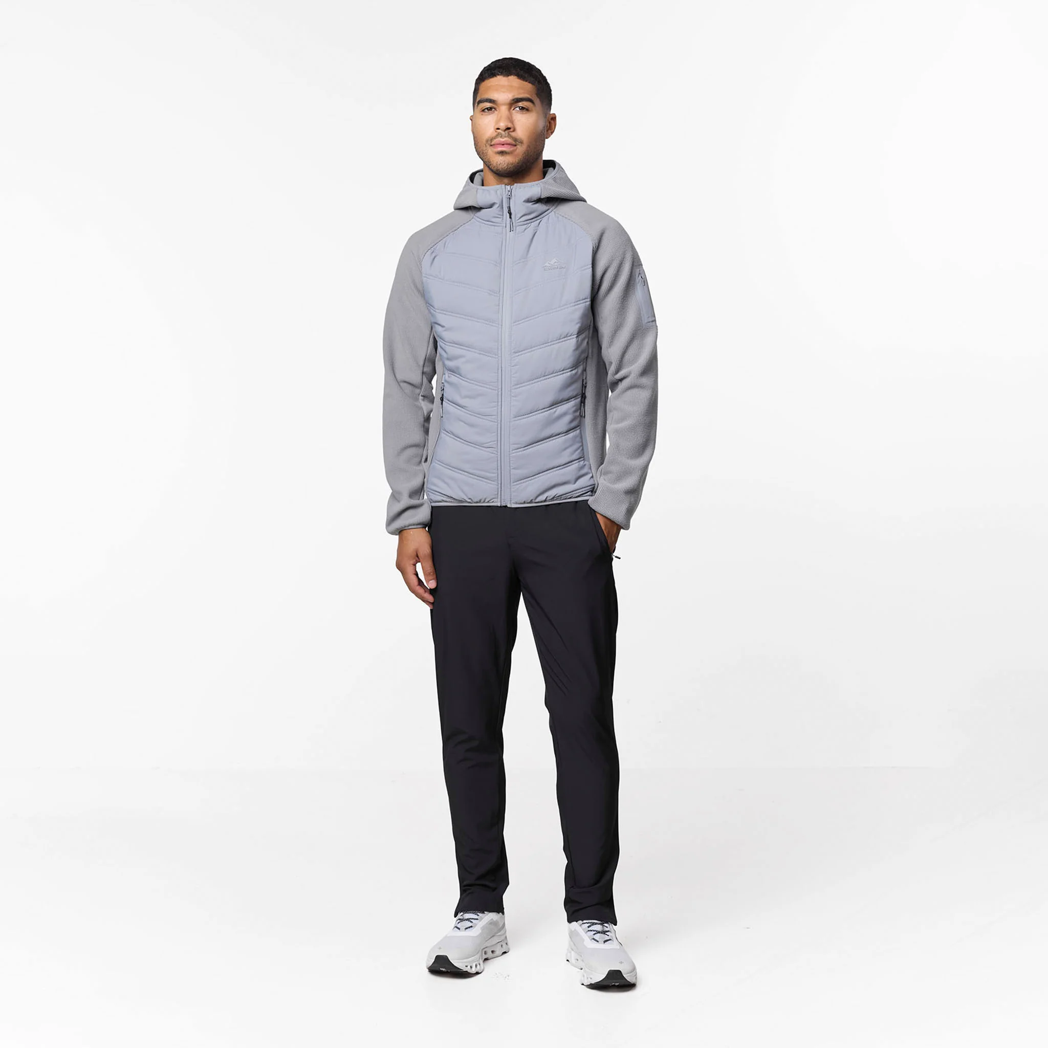 Heat Seal Hybrid Jacket | Mid Grey - Image 3