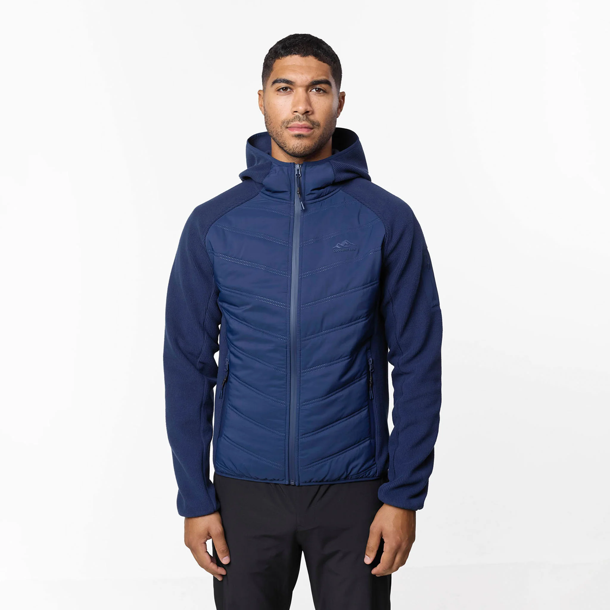 Heat Seal Hybrid Jacket | Navy