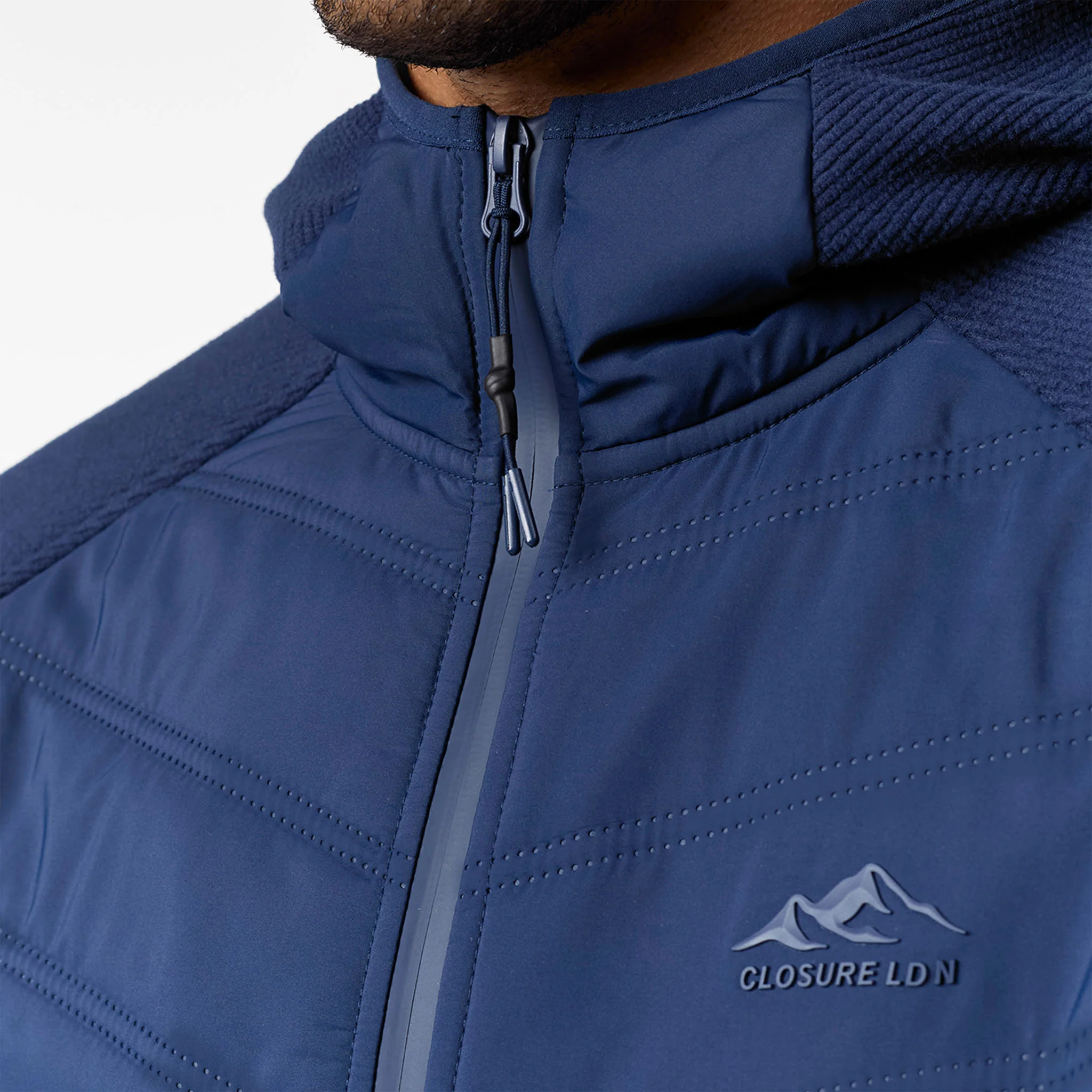 Heat Seal Hybrid Jacket | Navy - Image 5