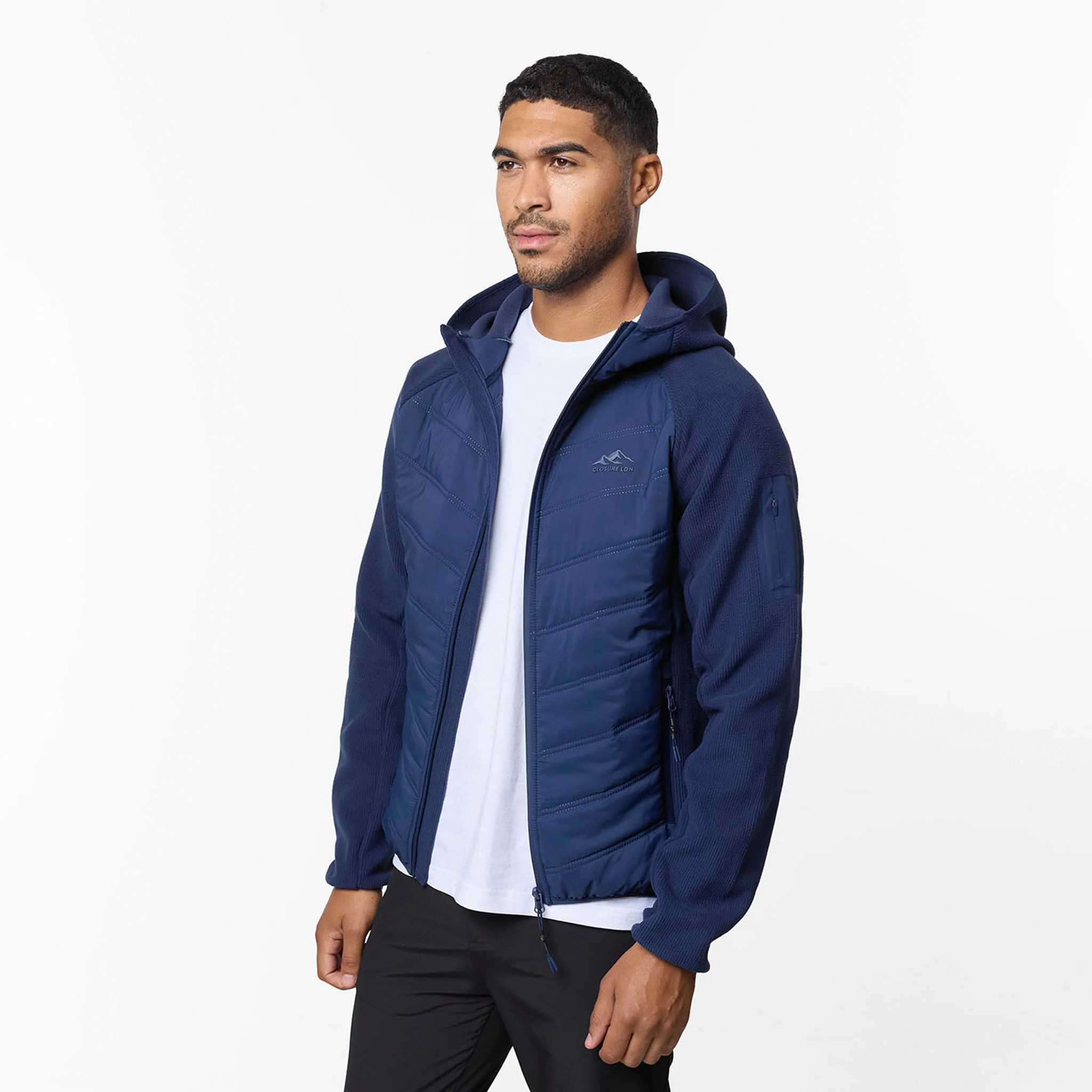 Heat Seal Hybrid Jacket | Navy - Image 7