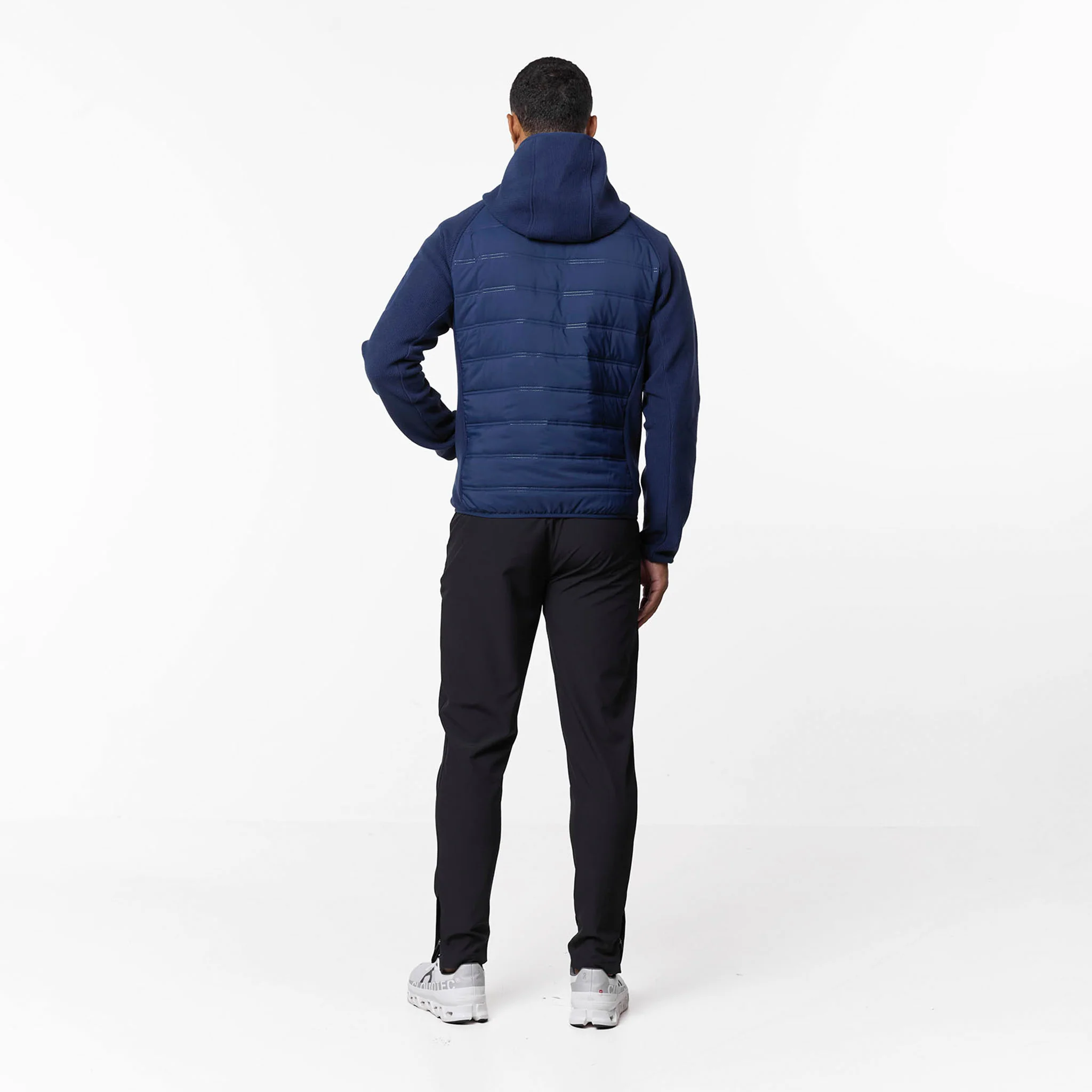 Heat Seal Hybrid Jacket | Navy - Image 9