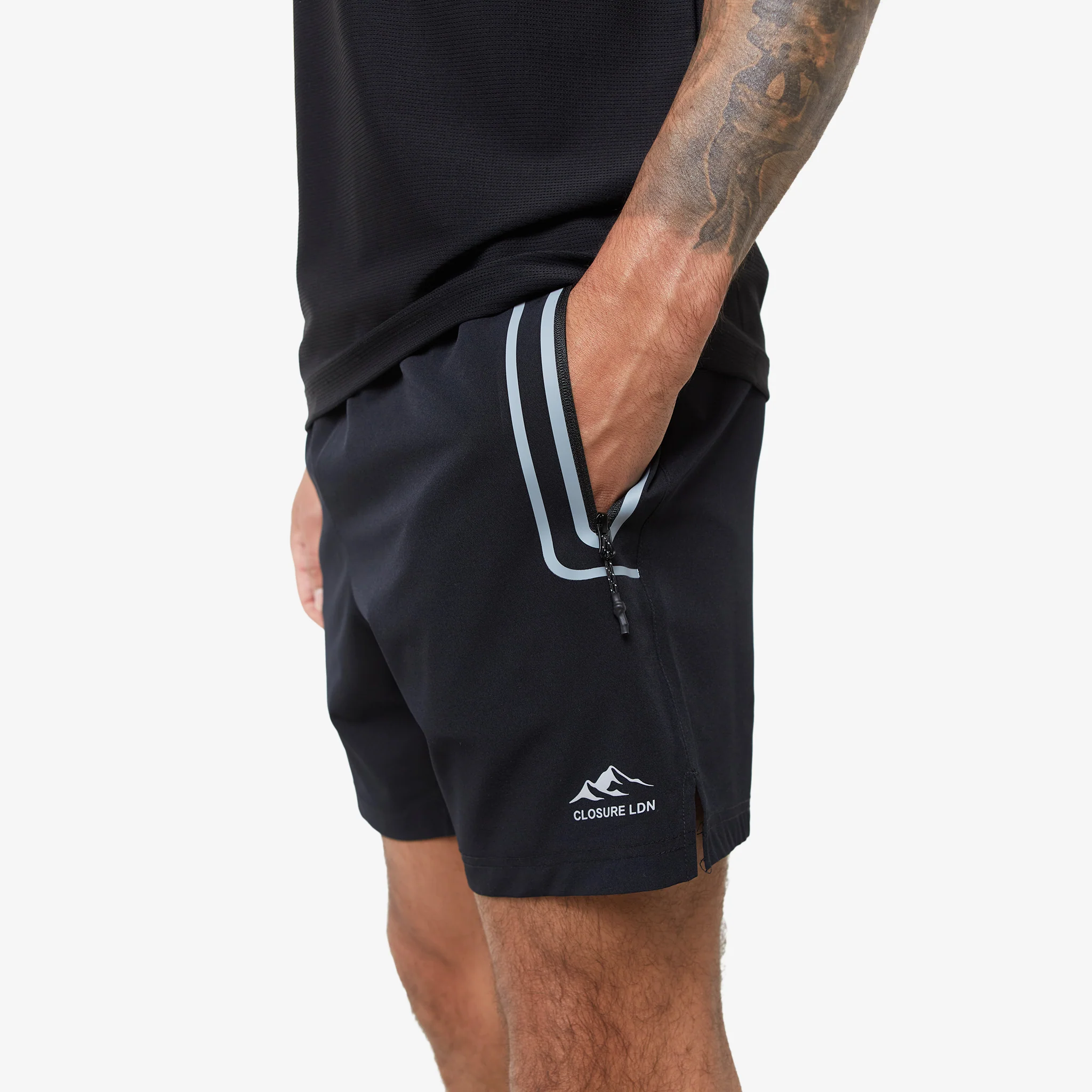 Heat Seal Pocket Short | Black - Image 4