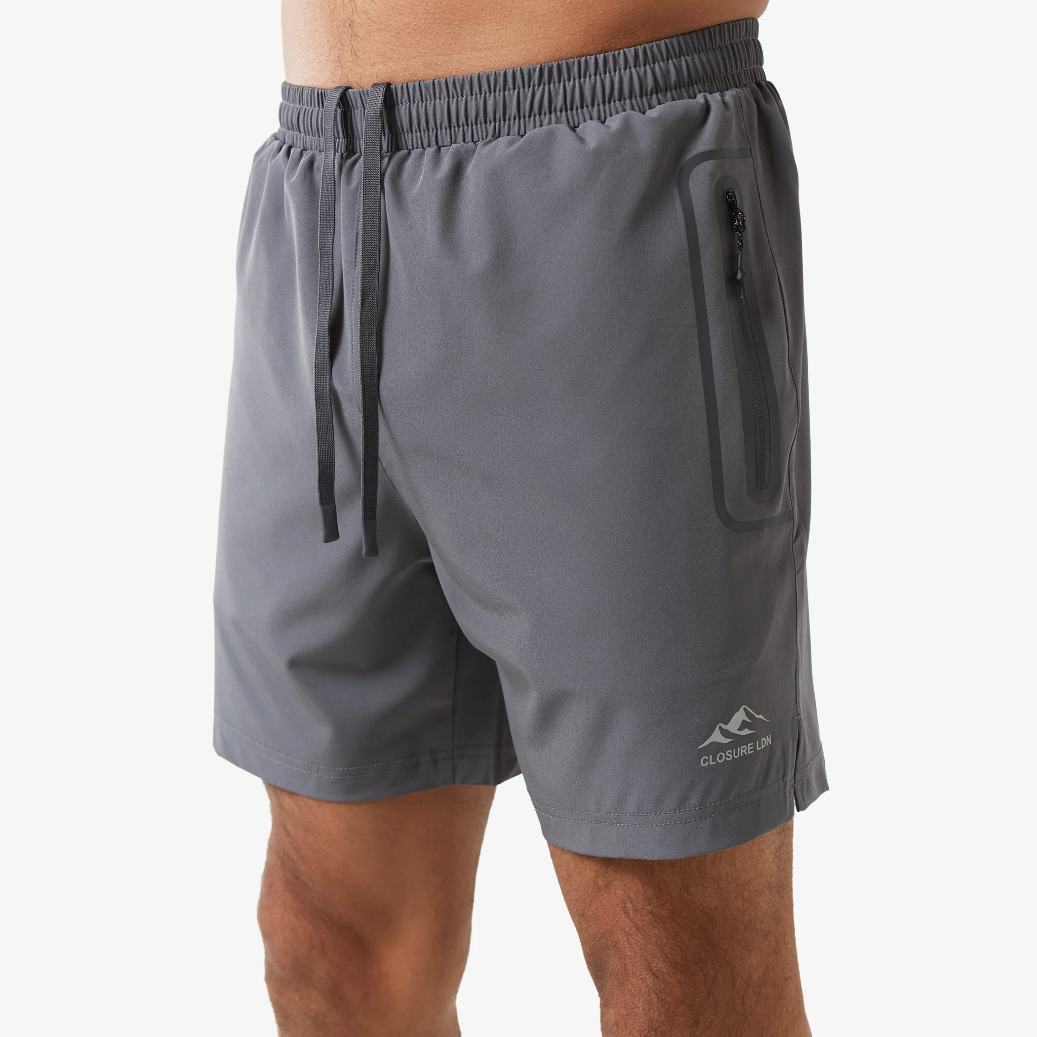 Heat Seal Pocket Short | Grey - Image 4