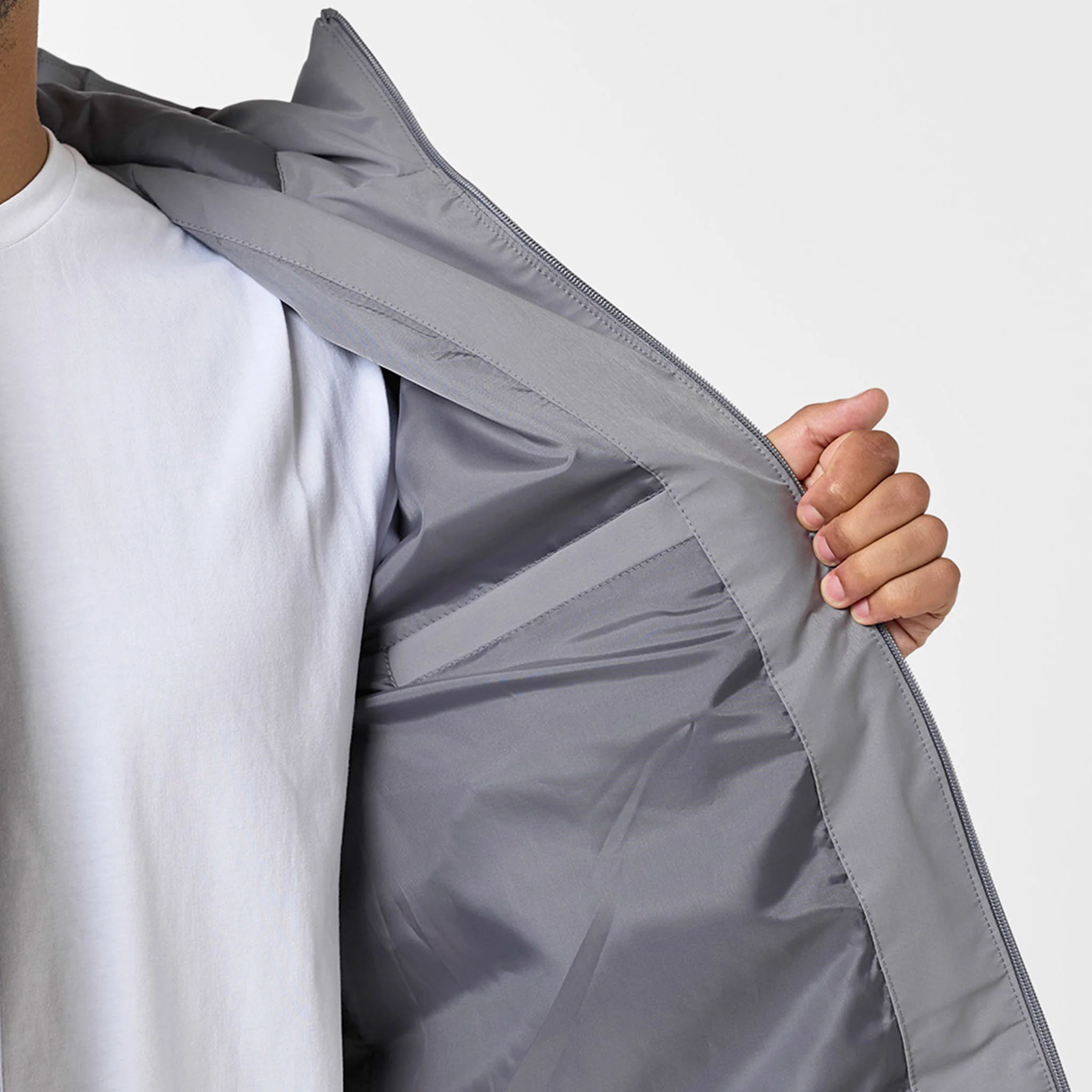 Heat Seal Puffer | Grey - Image 6