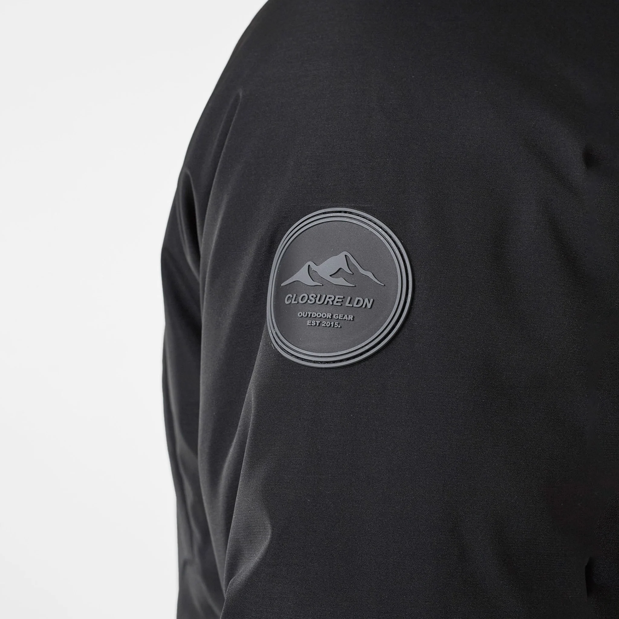 Hooded Parka Jacket | Black - Image 5