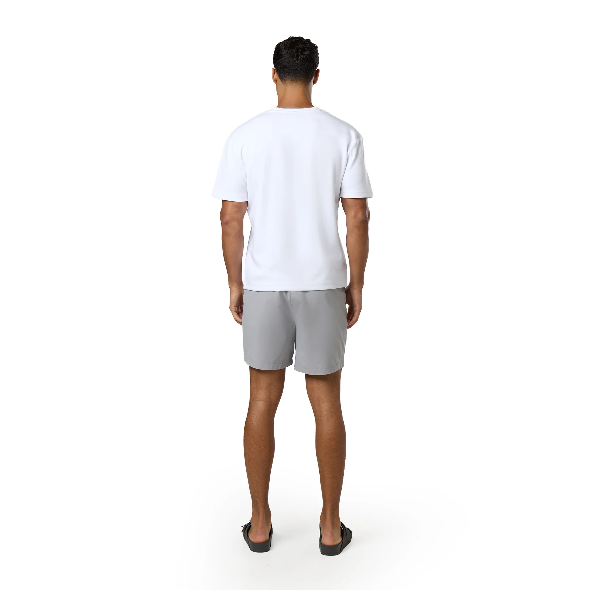 Icon Buckle Swimshort | Ice Grey - Image 8